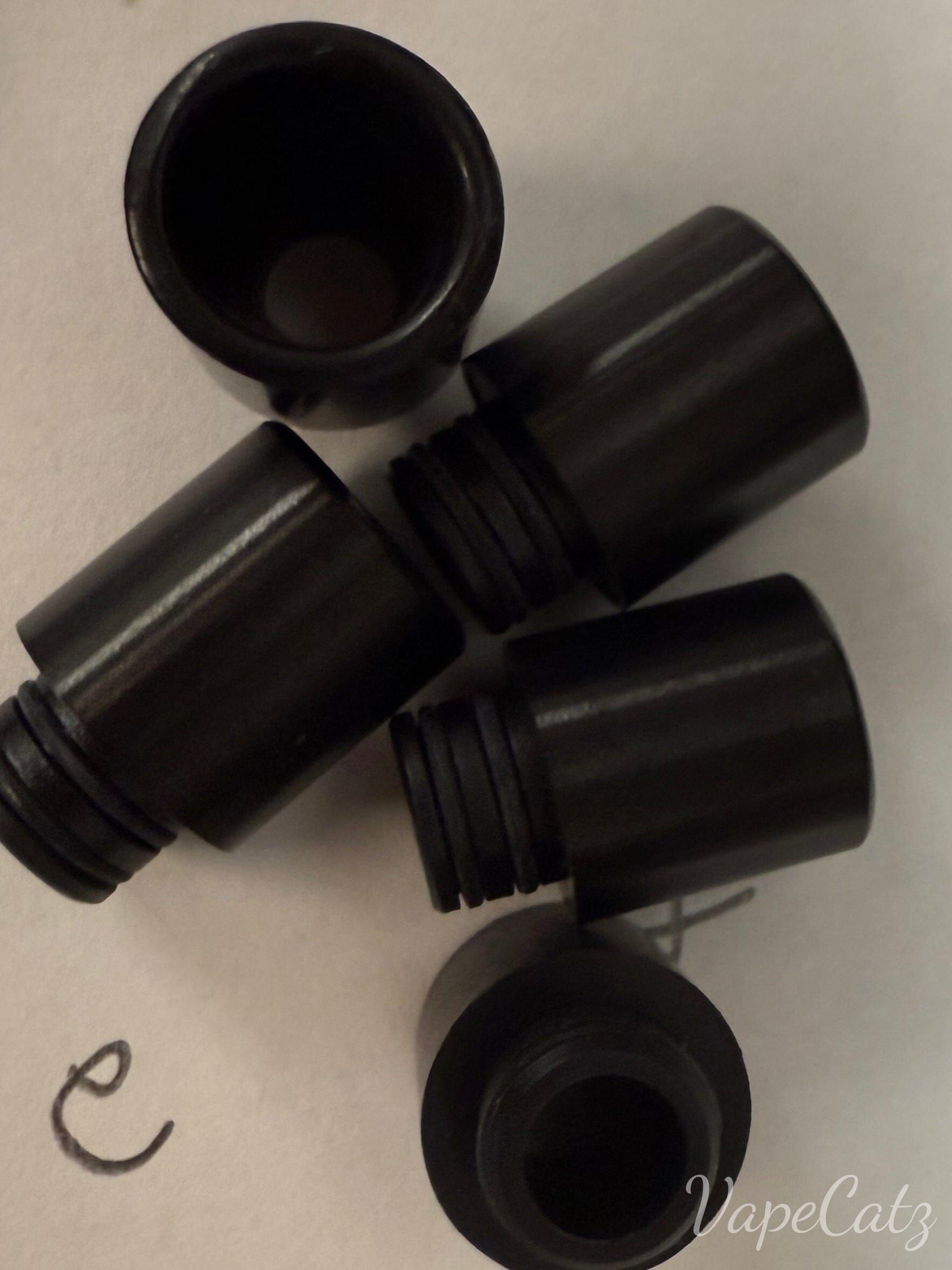 510 Black Short Drip Tip - so many options! S1 Vape Accessories 510 Replacement Tips