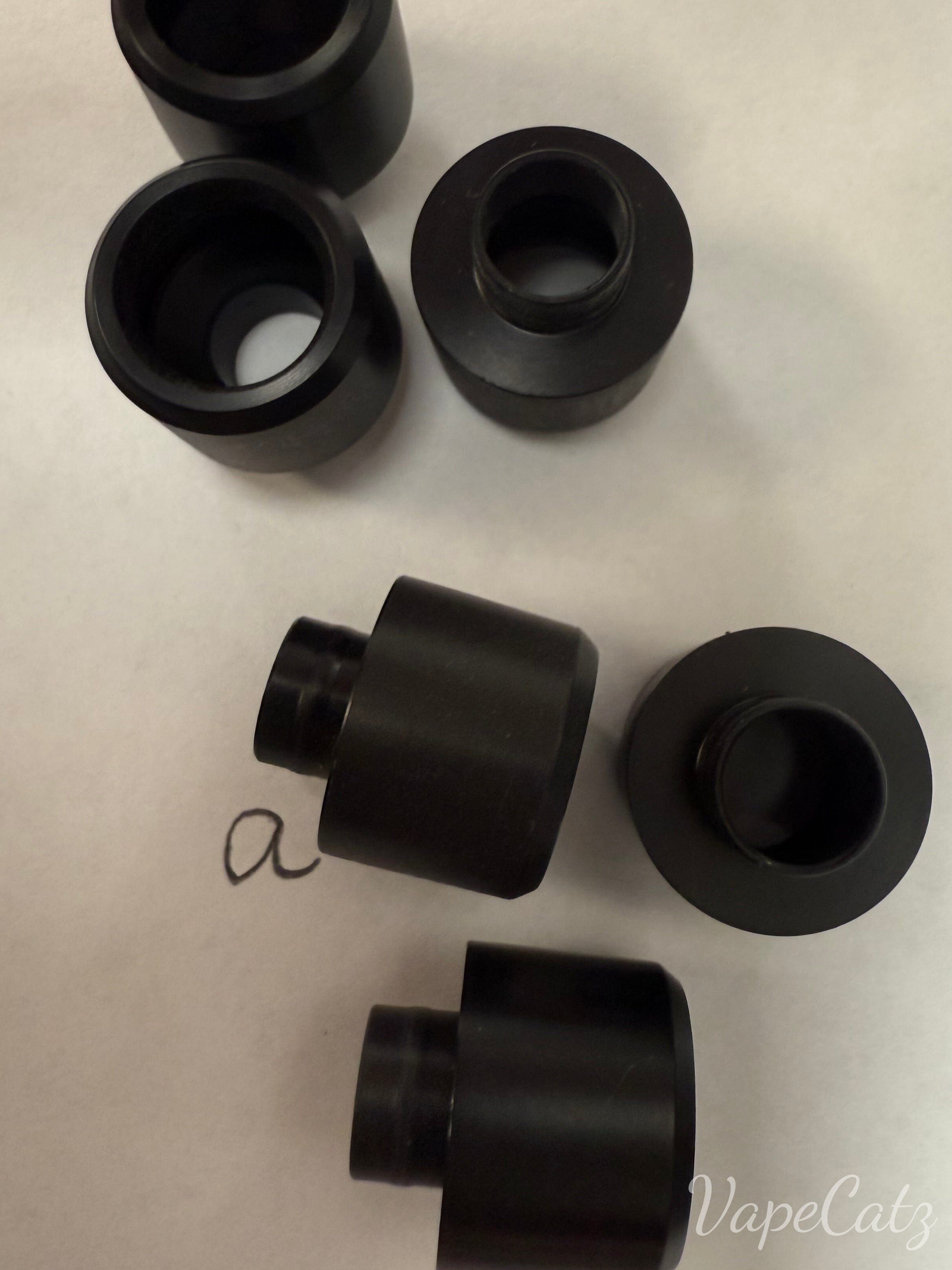 510 Black Short Drip Tip - so many options! S1 Vape Accessories 510 Replacement Tips