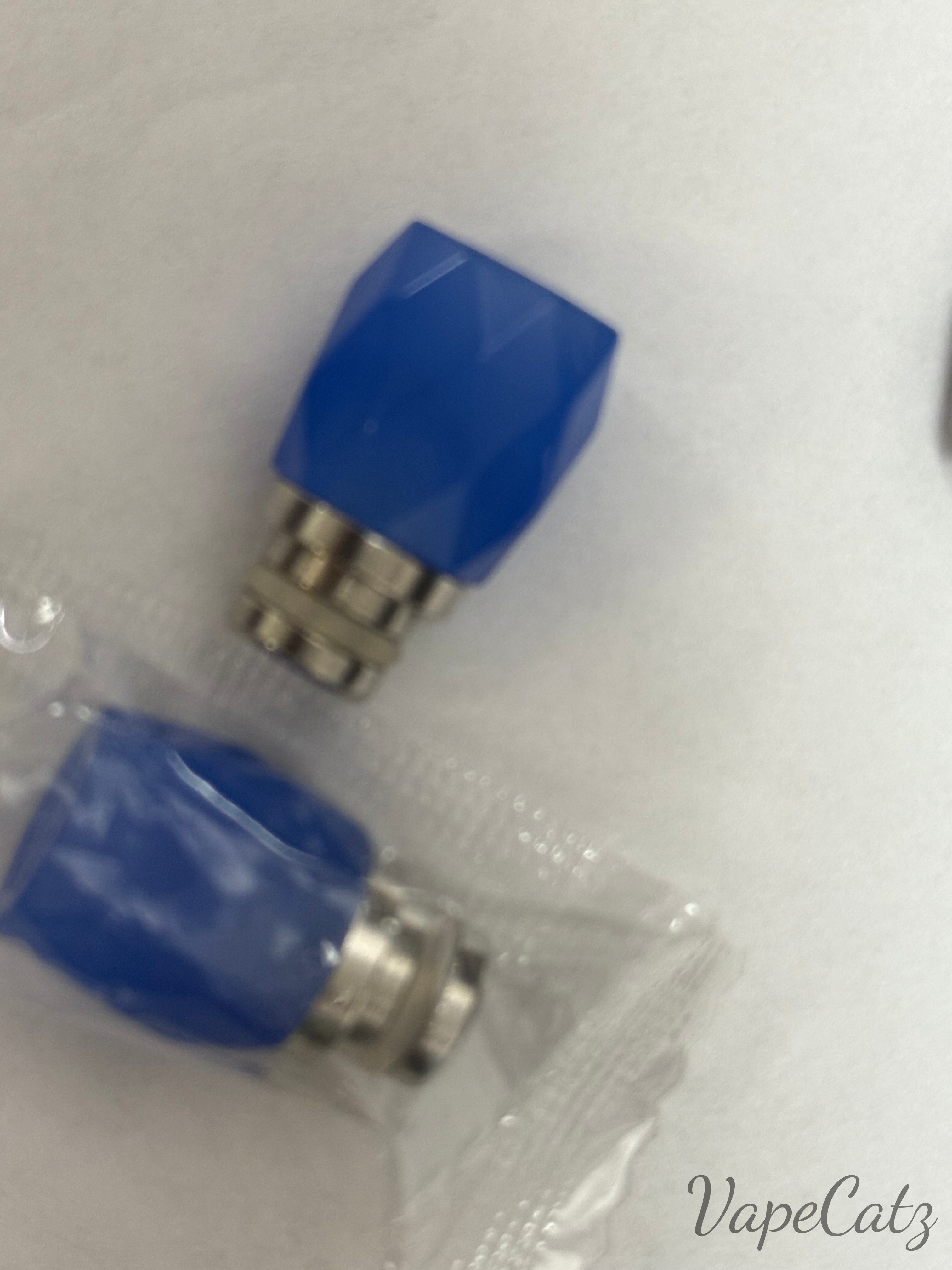 510 Bright Blue Short Drip Tip - so many options! T13 Vape Accessories 510 Replacement Tips