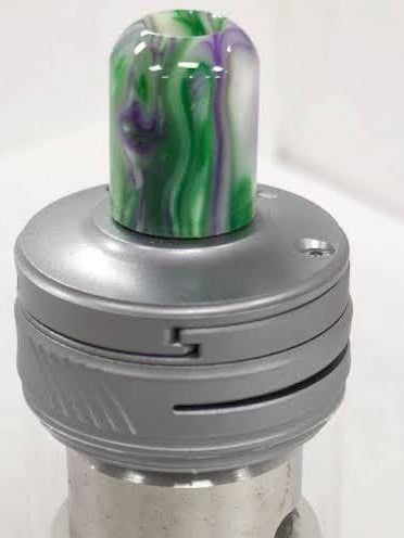 510 Domed Metal Base Tip 5YB4 Vape Accessories 510 Replacement Tips Marbled White Green and Purple