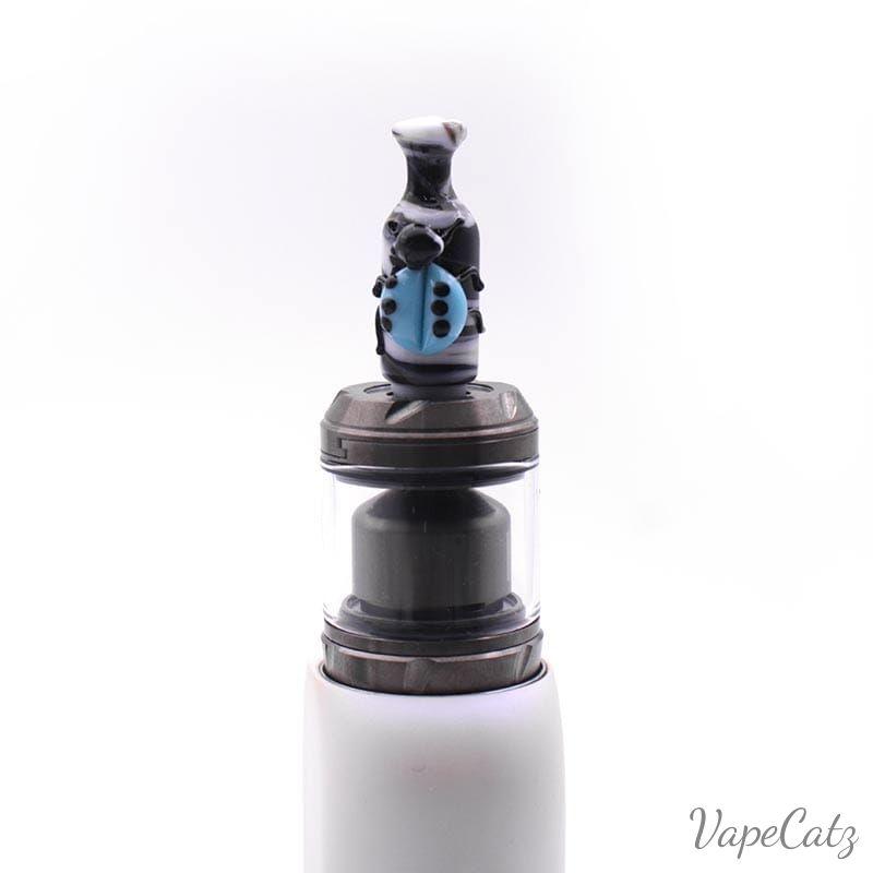 510 Fancy Glass with Lady Bug Drip Tip Y8 Vape Accessories 510 Replacement Tips