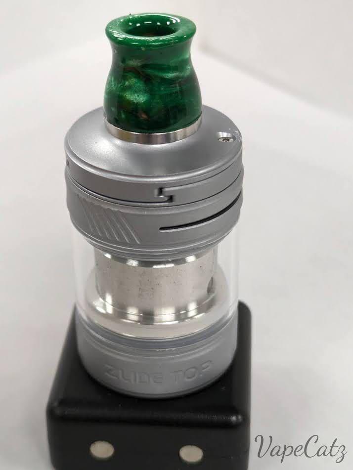 510 Flared Volcano Resin Tip 5YB1 Vape Accessories 510 Replacement Tips Green with Gold &Silver