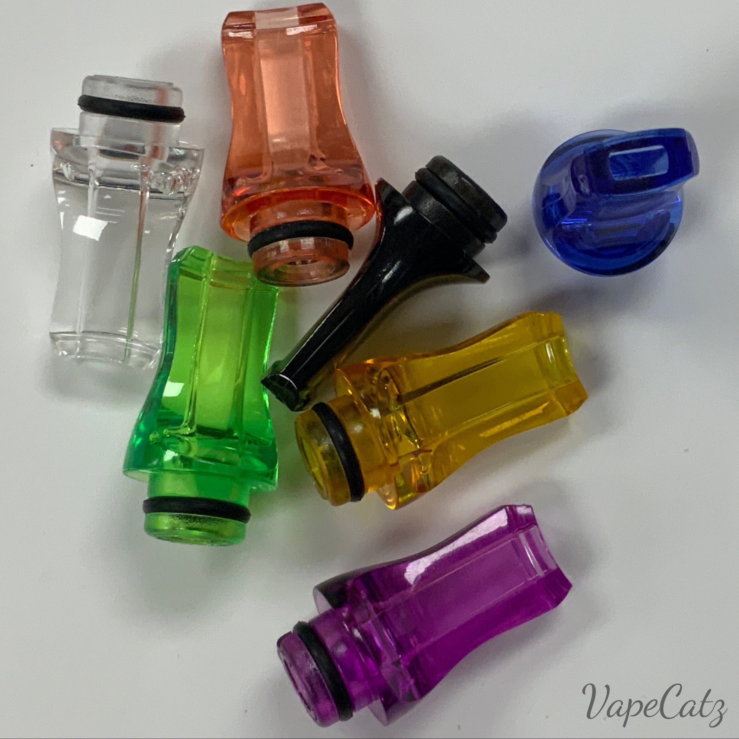 510 Flat Tip Cigar type drip tip - Set of 2 F15 Vape Accessories 510 Replacement Tips