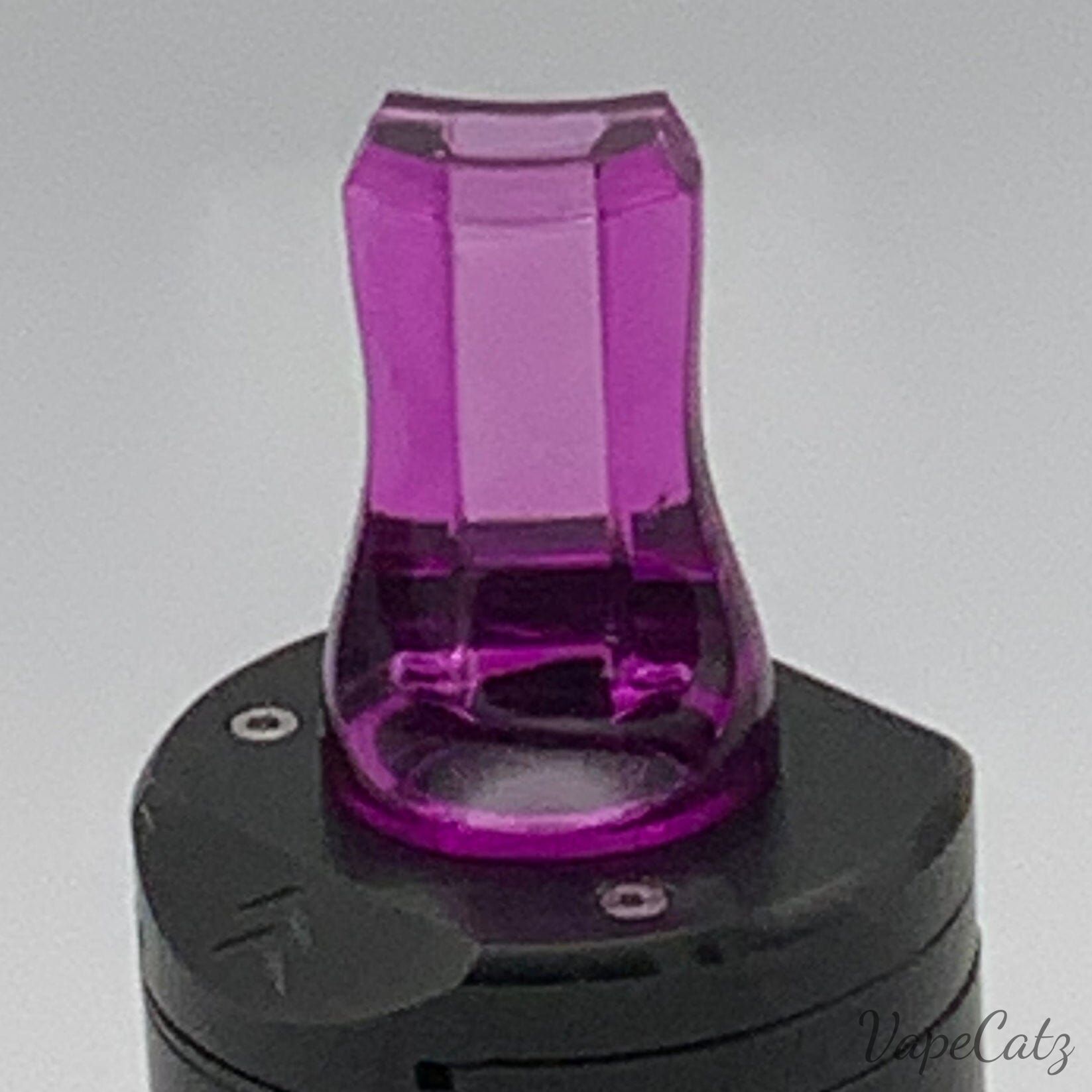 510 Flat Tip Cigar type drip tip - Set of 2 F15 Vape Accessories 510 Replacement Tips Purple