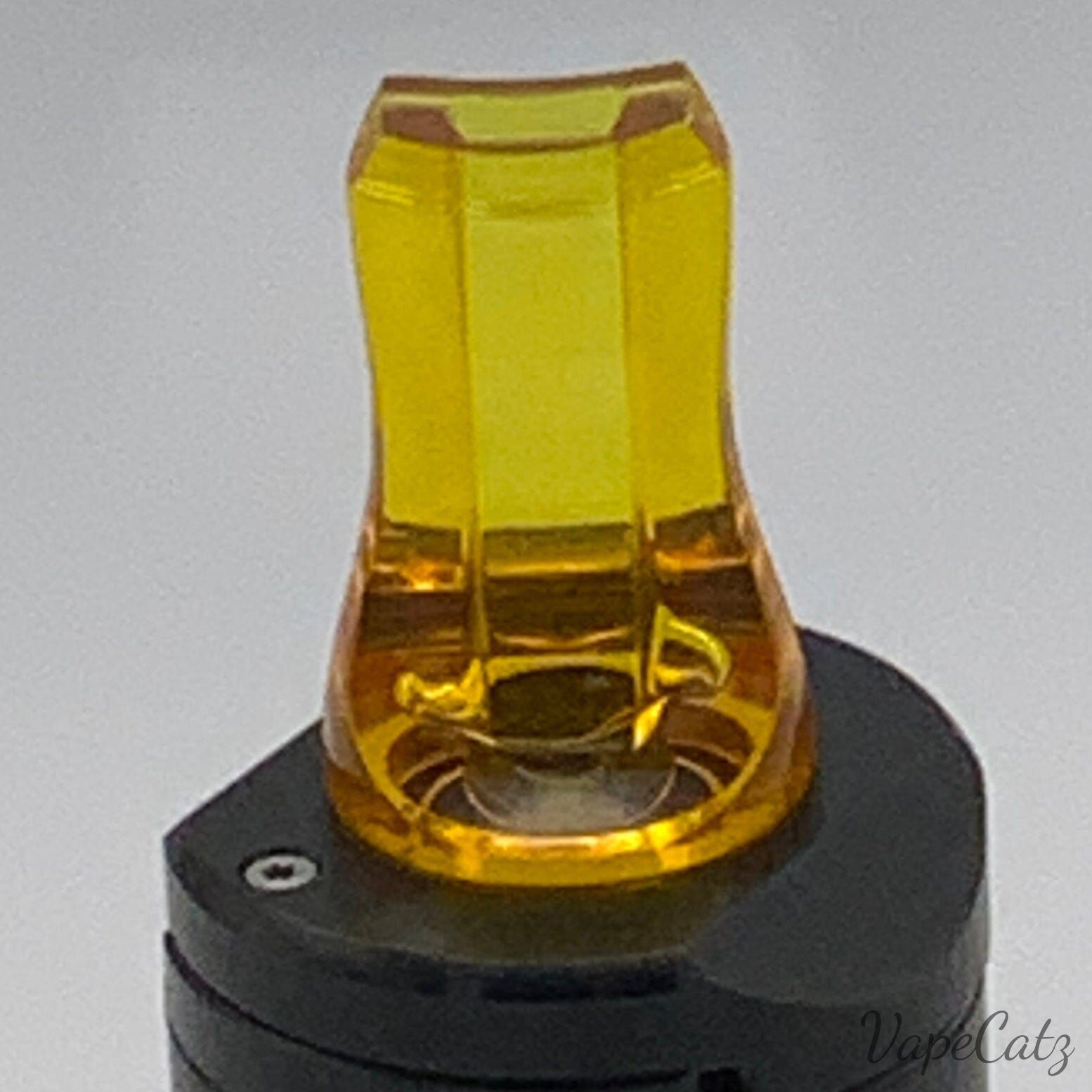 510 Flat Tip Cigar type drip tip - Set of 2 F15 Vape Accessories 510 Replacement Tips Yellow