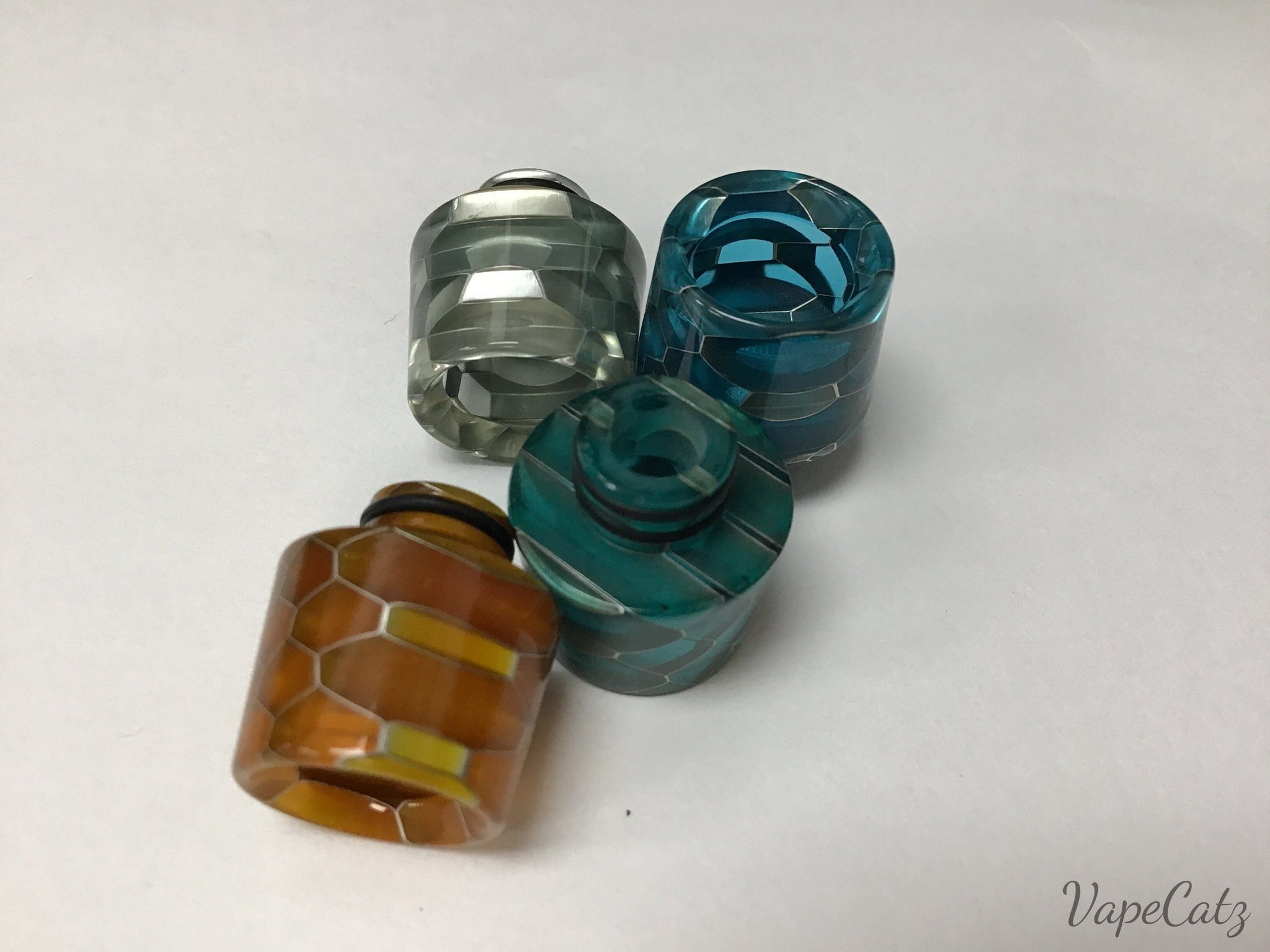 510 Large Honeycomb Wide Bore Drip Tip or Mouth Piece F5