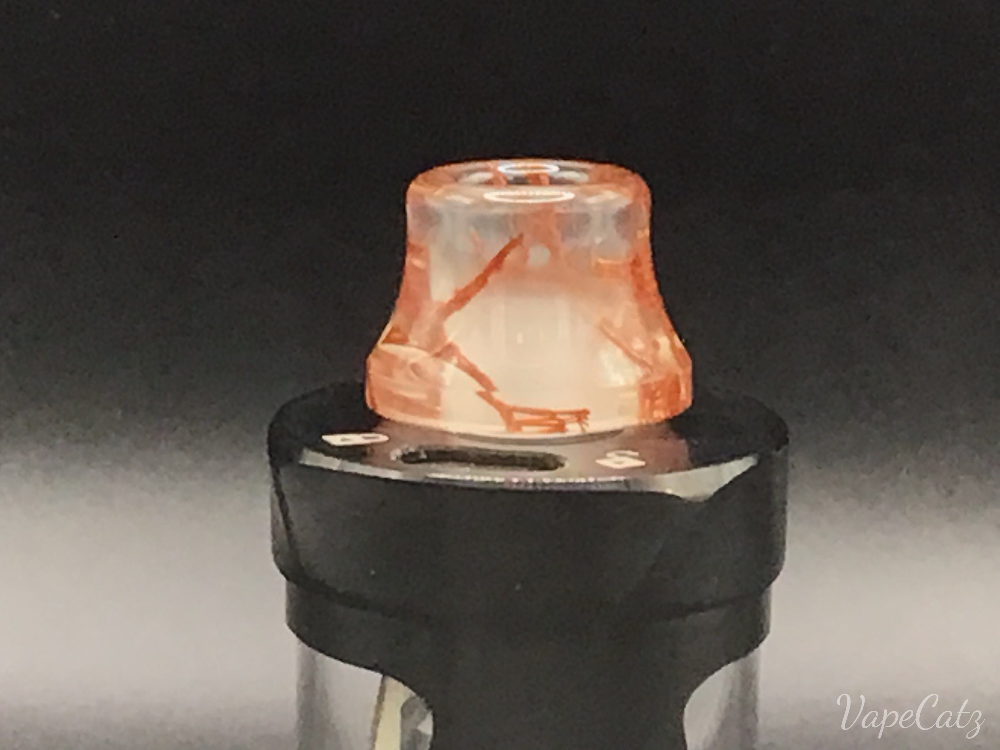 510 Large Volcano Drip Tip or Mouth Piece F4 Vape Accessories 510 Replacement Tips Brown