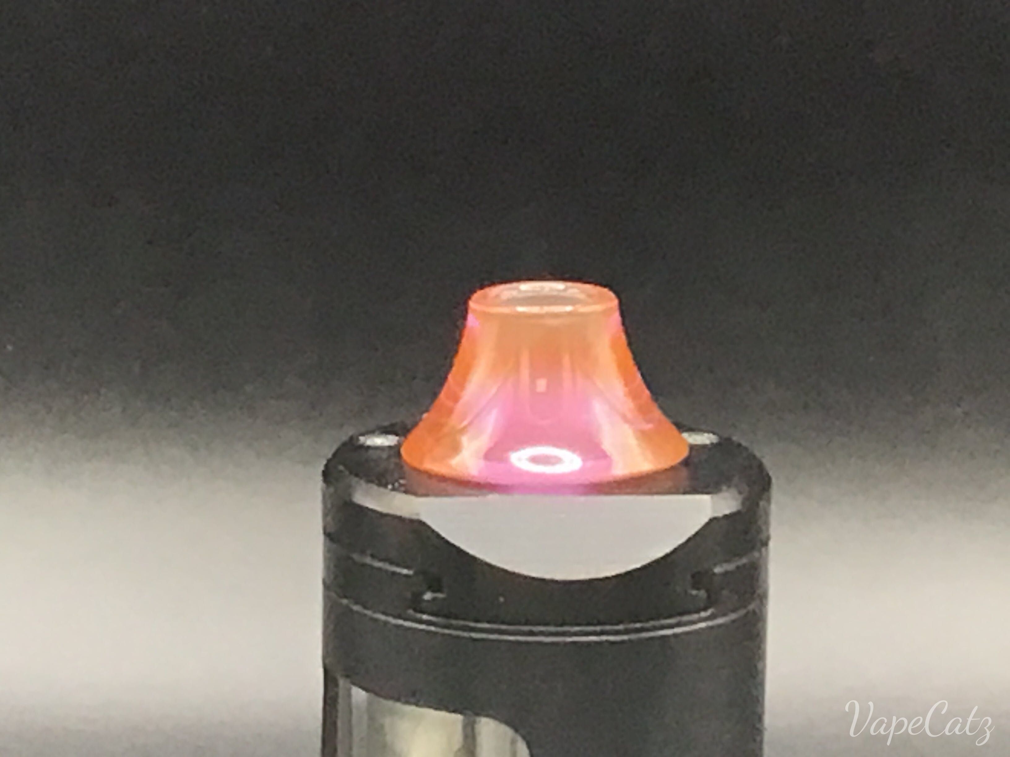 510 Mini Volcano Drip Tip or Mouth Piece F2 Vape Accessories 510 Replacement Tips Pink - sorta iridescent