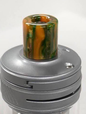 510 Resin Resin Tube Tip 5YB5 Vape Accessories 510 Replacement Tips Marbled Orange with Green