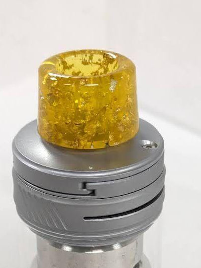 510 Short Glitter Tip 5YB2 Vape Accessories 510 Replacement Tips Gold