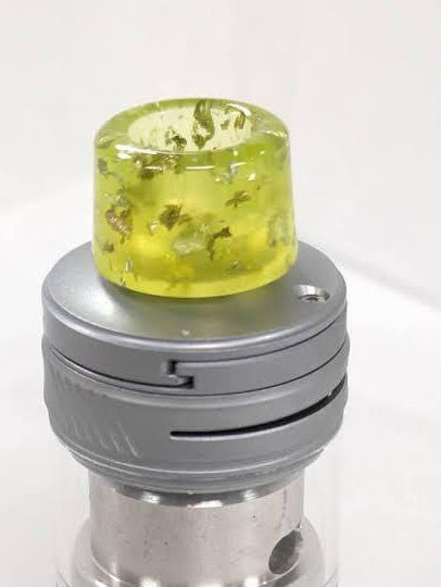 510 Short Glitter Tip 5YB2 Vape Accessories 510 Replacement Tips Yellow