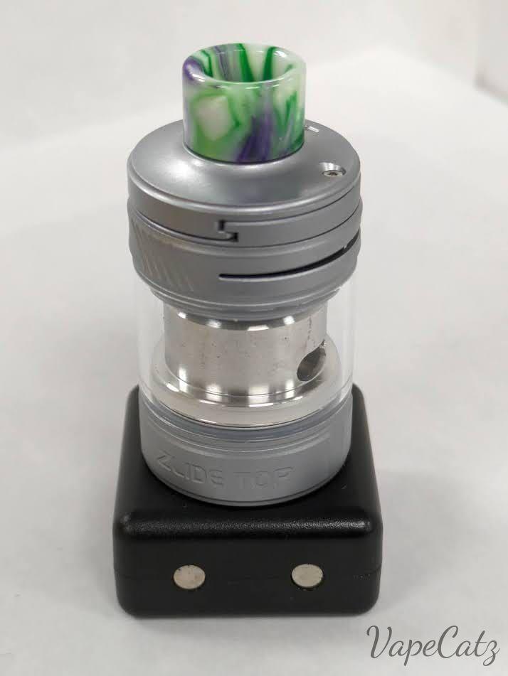 510 Short Resin Wide Bore Tip 5YB3 Vape Accessories 510 Replacement Tips White with Purple and Green Swirls