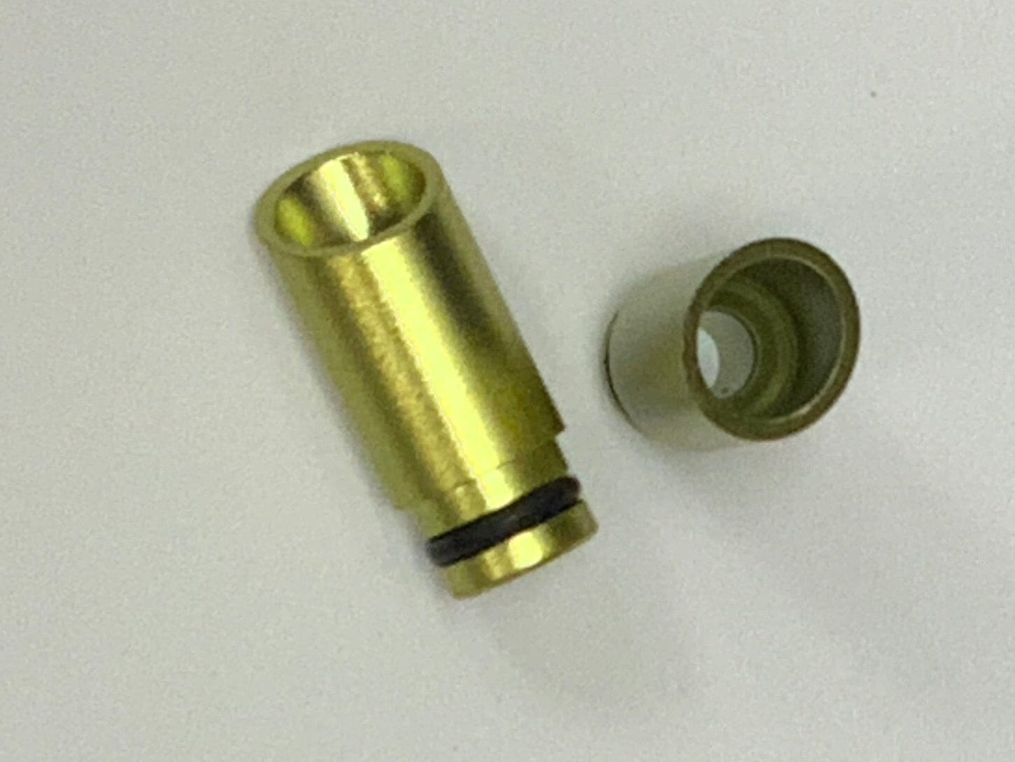 510 Slanted Muffler Aluminum Metal Tip C4 Vape Accessories 510 Replacement Tips Yellow