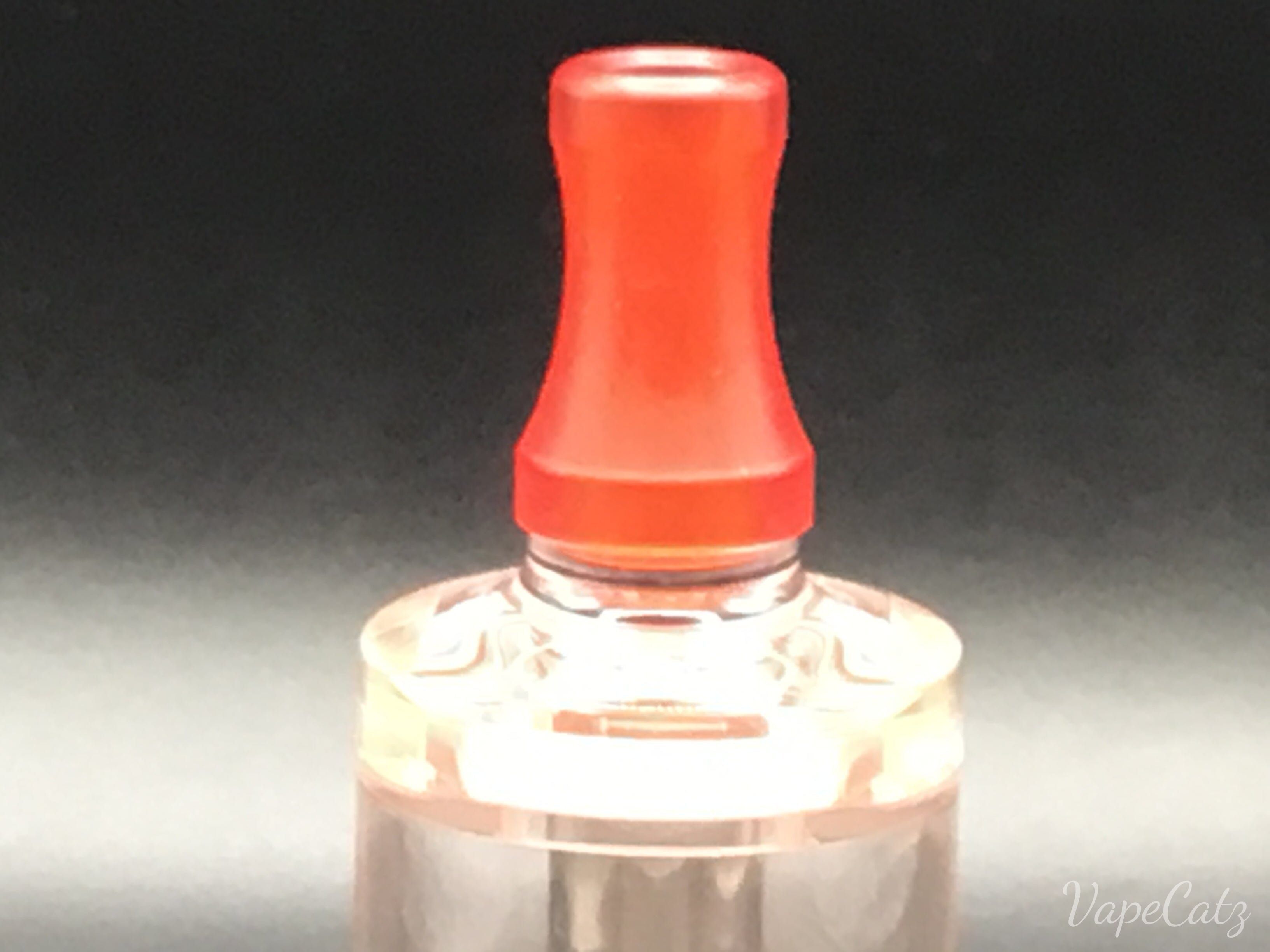 510 Slim Vase Resin Drip Tip or Mouthpiece F9 Vape Accessories 510 Replacement Tips Pale Red