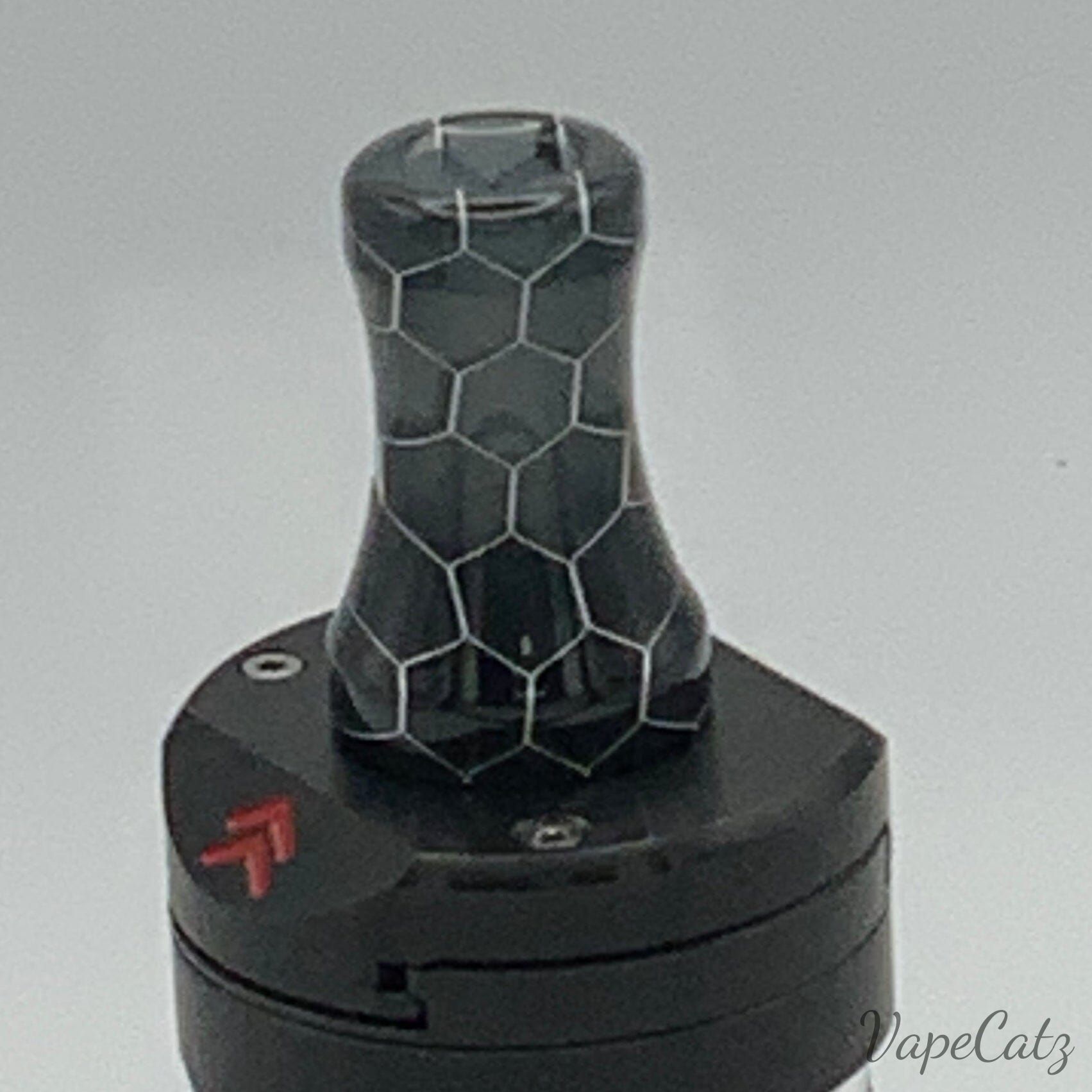 510 Slim Vase with snakeskin design Resin Drip Tip or Mouthpiece T17 Vape Accessories 510 Replacement Tips Black