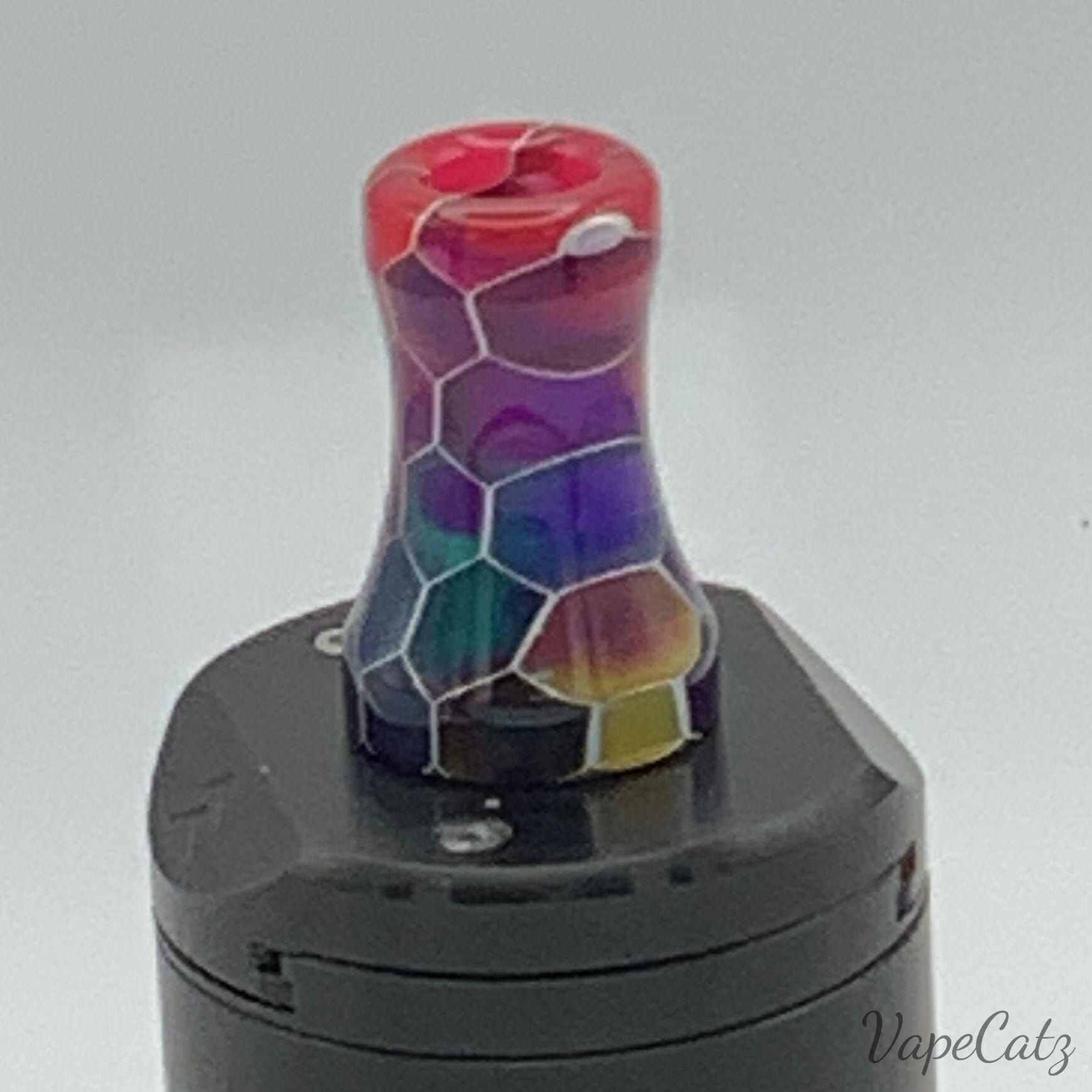 510 Slim Vase with snakeskin design Resin Drip Tip or Mouthpiece T17 Vape Accessories 510 Replacement Tips Rainbow