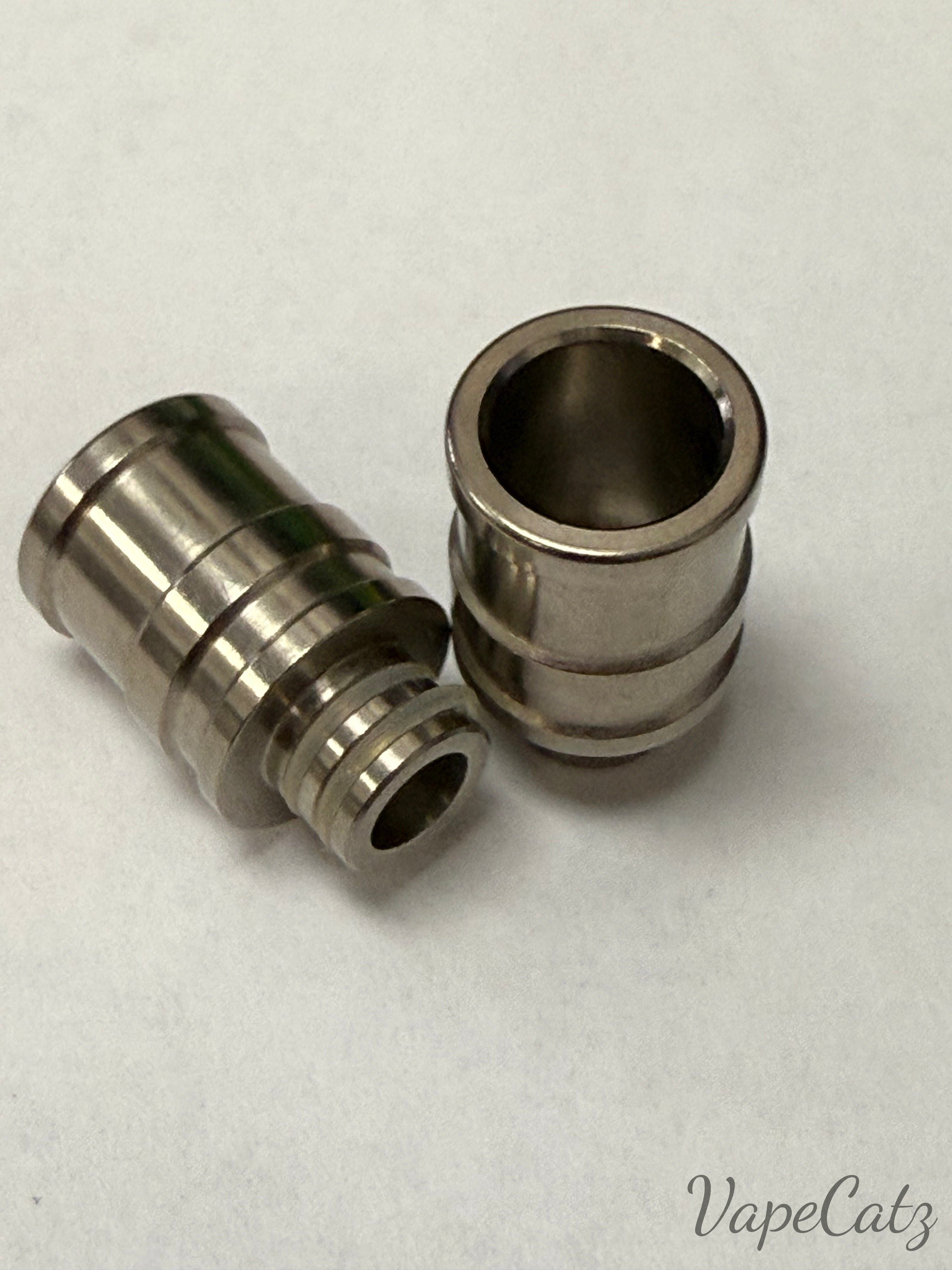 510 Stainless Steel Drip Tips Lots of Options! R2 Vape Accessories 510 Replacement Tips Short Barrell