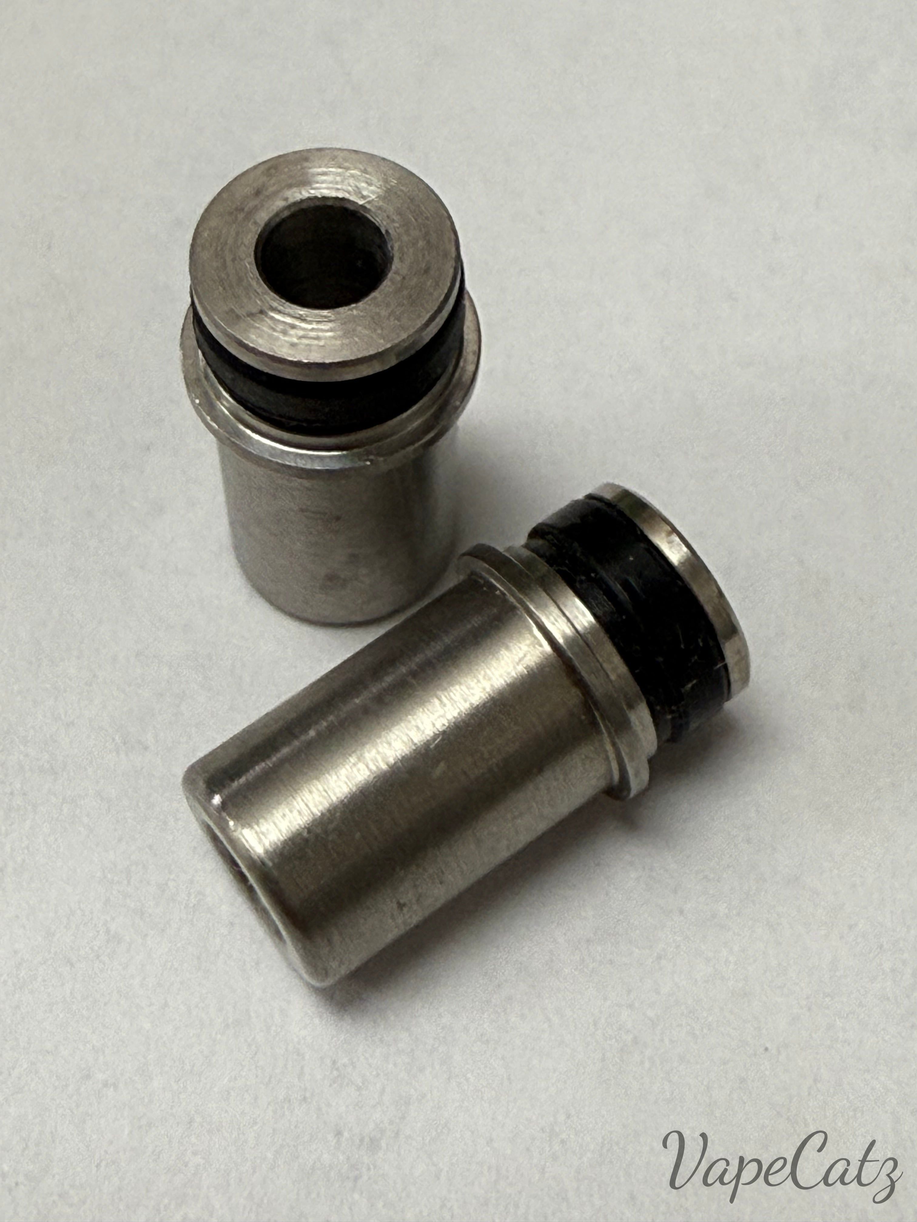 510 Stainless Steel Drip Tips Lots of Options! R2 Vape Accessories 510 Replacement Tips Short & Simple
