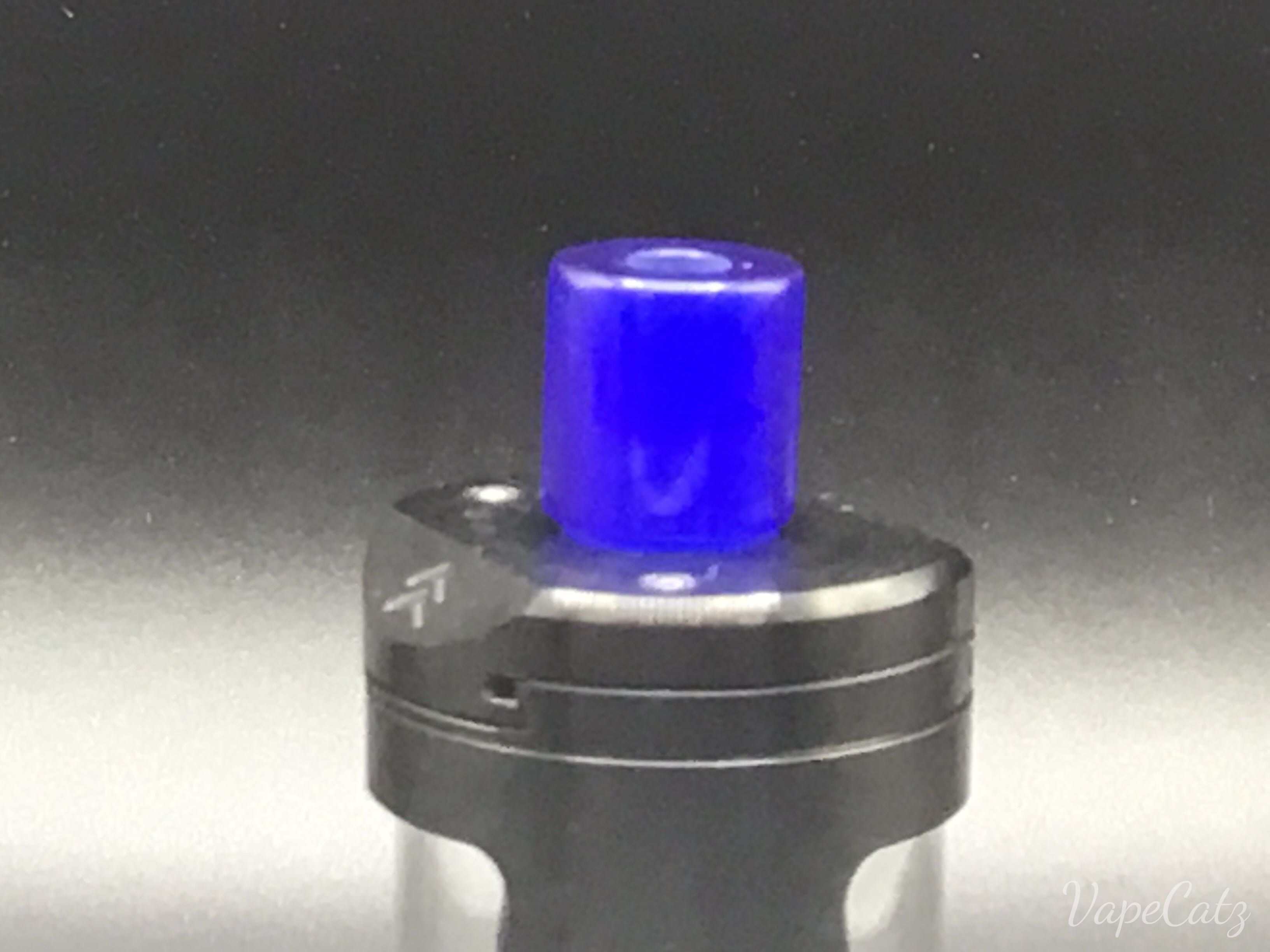 510 Stubby Plastic Standard Drip Tip or Mouthpiece F12 Vape Accessories 510 Replacement Tips Bright Blue