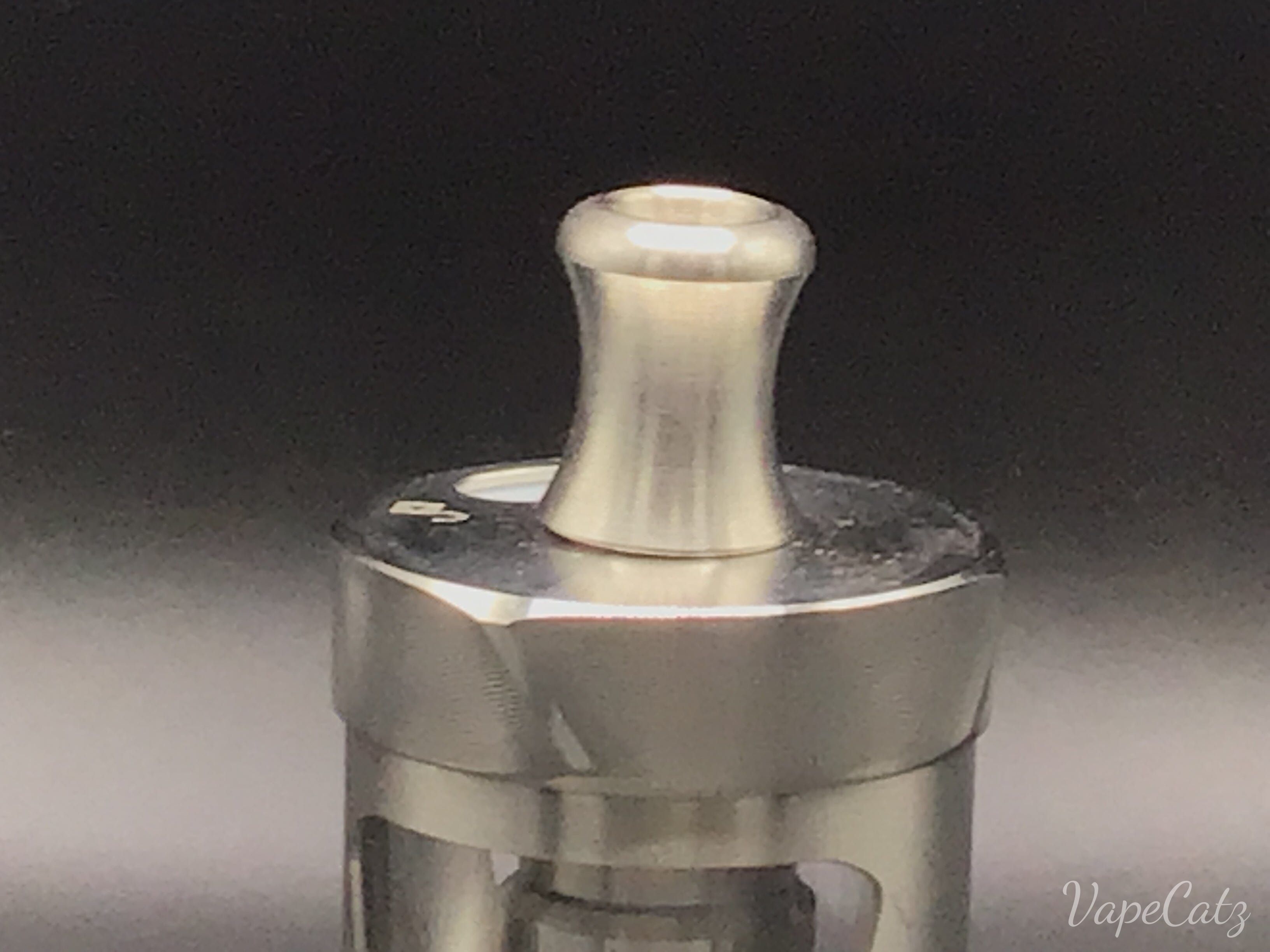 510 Stubby Slim Vase Metal Drip Tip or Mouthpiece F11 Vape Accessories 510 Replacement Tips Silver