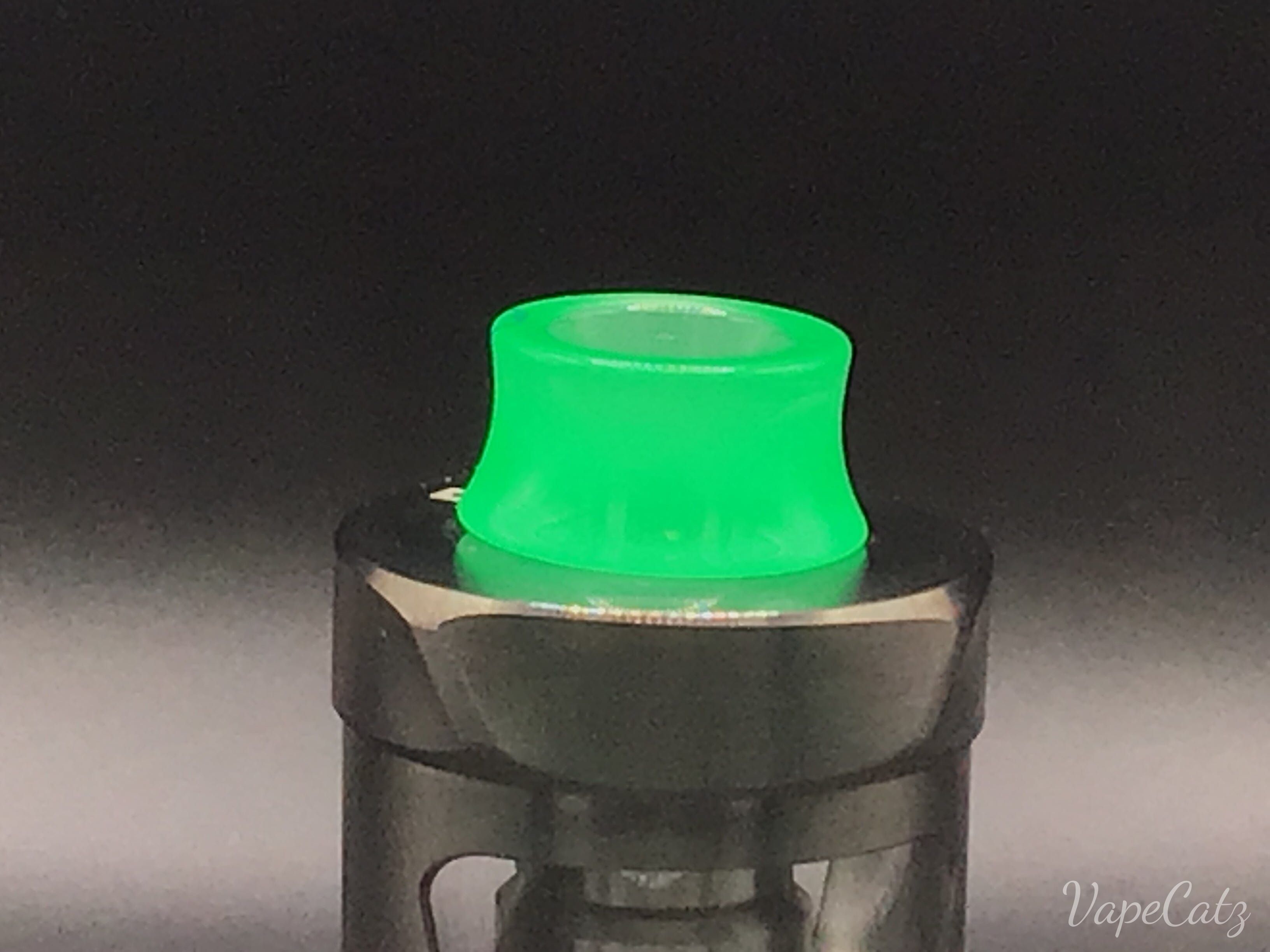 510 Wide Bore Concave Drip Tip or Mouthpiece Pastel Colors F1 Vape Accessories 510 Replacement Tips Bright leaf green