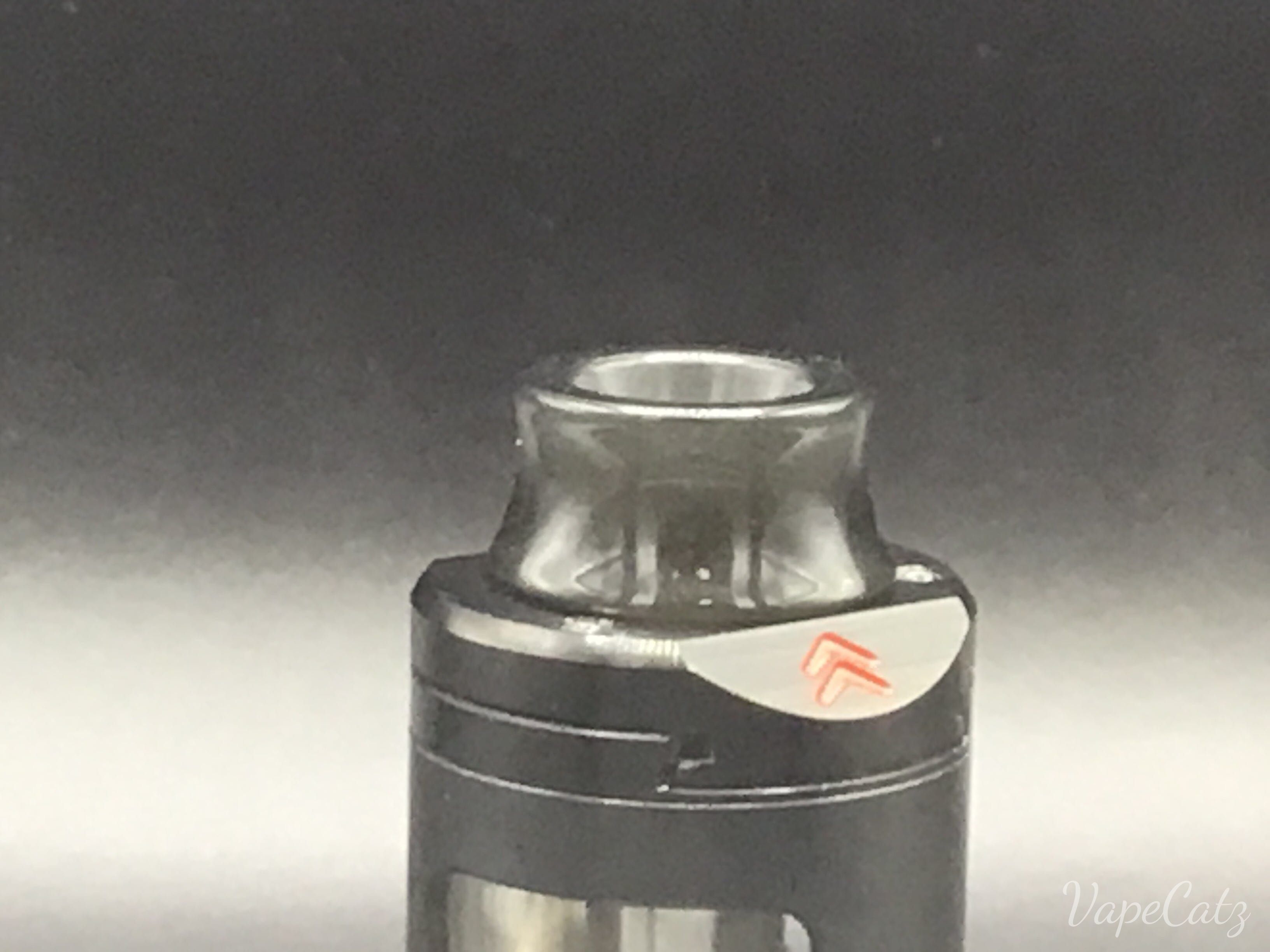 510 Wide Bore Concave Drip Tip or Mouthpiece Pastel Colors F1 Vape Accessories 510 Replacement Tips Opaque Black - but very dark