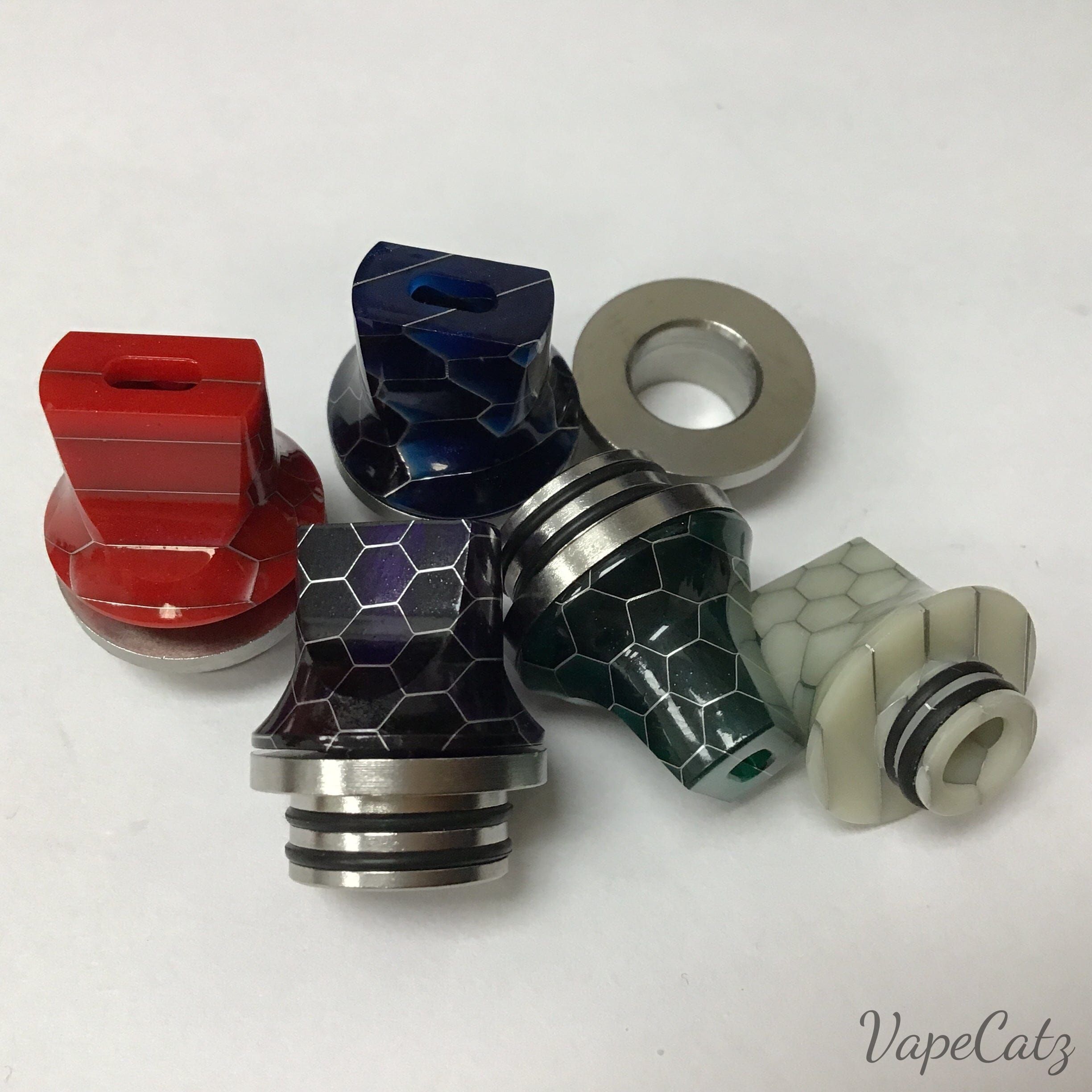 810 and 510 Drip Tip All in One! And a Slim-Slotted Tip?!? T3 Vape Accessories 810 Drip Tip