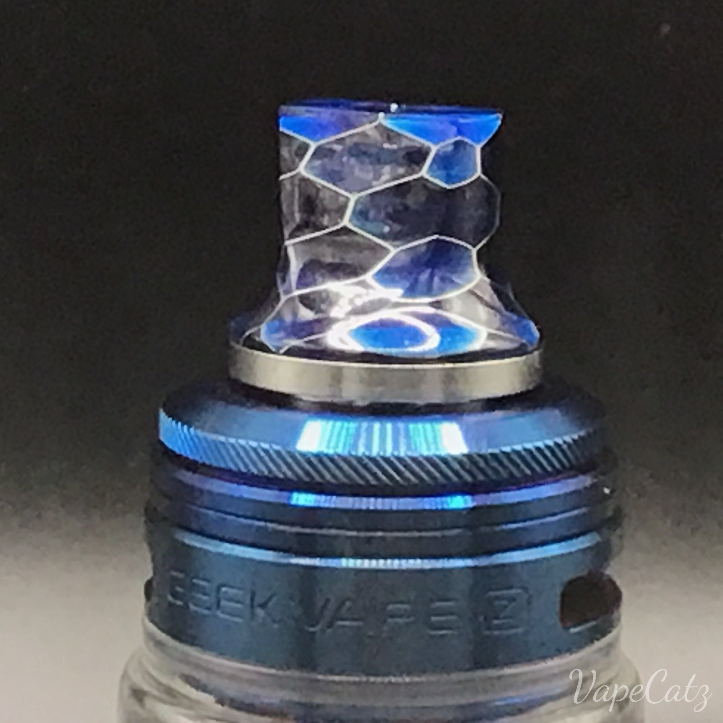 810 and 510 Drip Tip All in One! And a Slim-Slotted Tip?!? T3 Vape Accessories 810 Drip Tip Blue