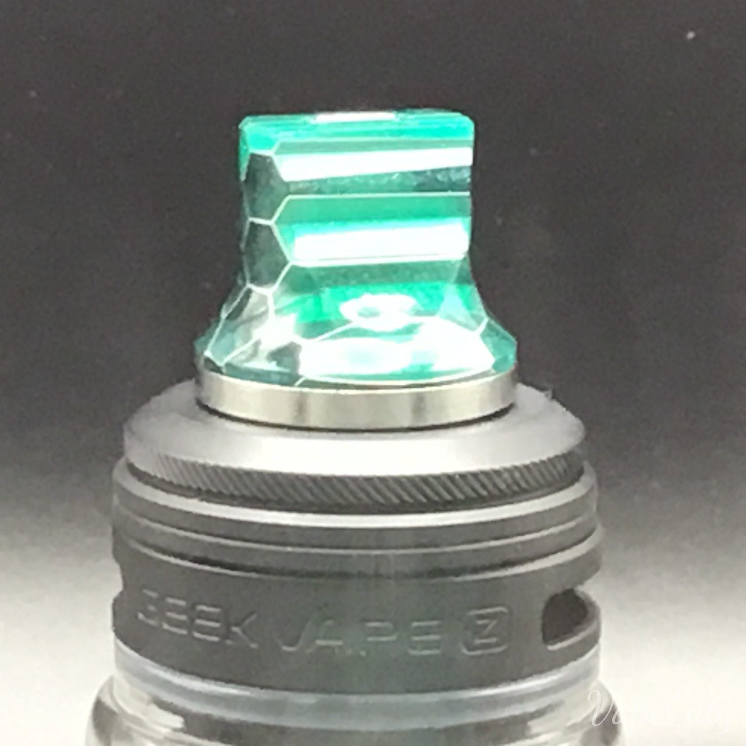 810 and 510 Drip Tip All in One! And a Slim-Slotted Tip?!? T3 Vape Accessories 810 Drip Tip Green
