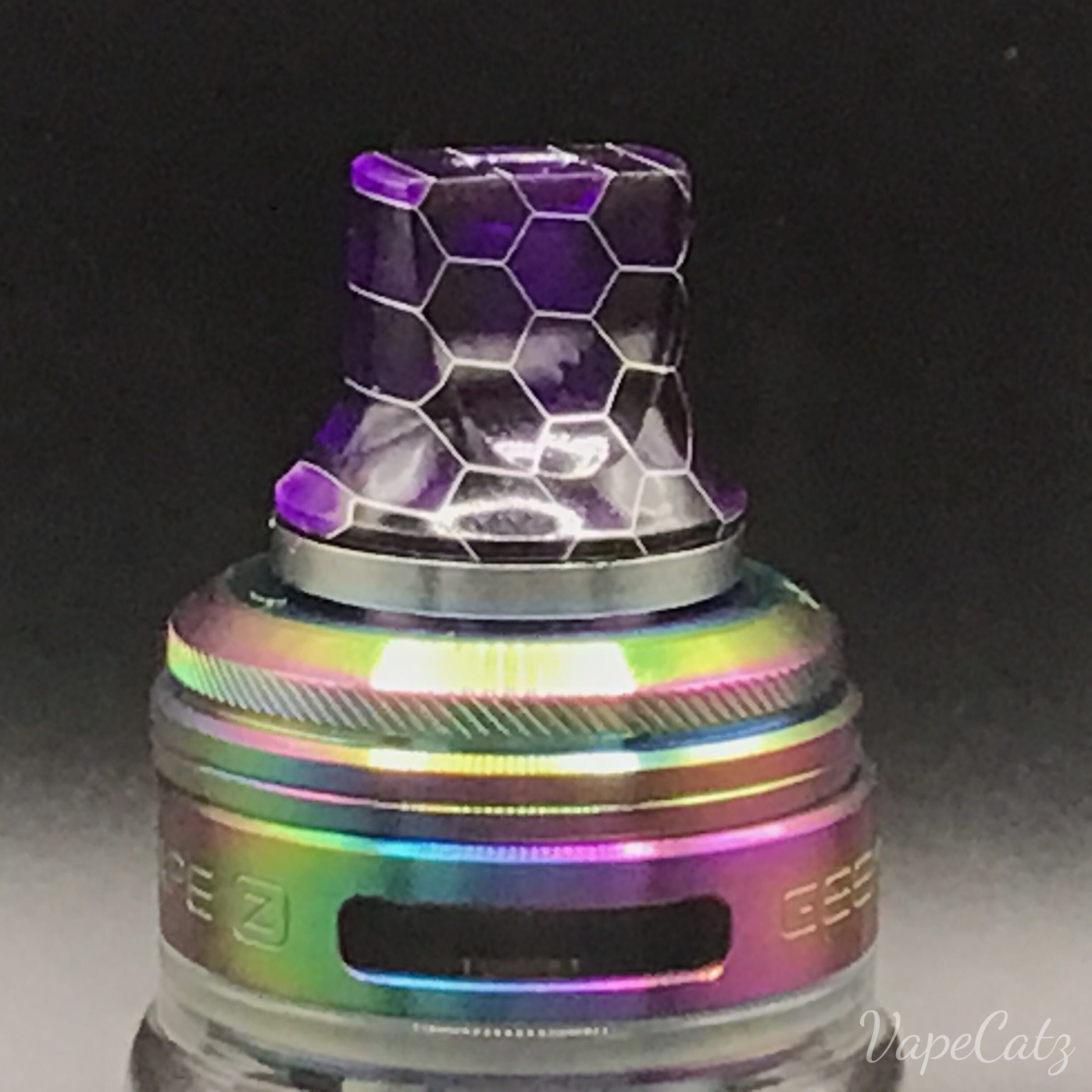 810 and 510 Drip Tip All in One! And a Slim-Slotted Tip?!? T3 Vape Accessories 810 Drip Tip Purple