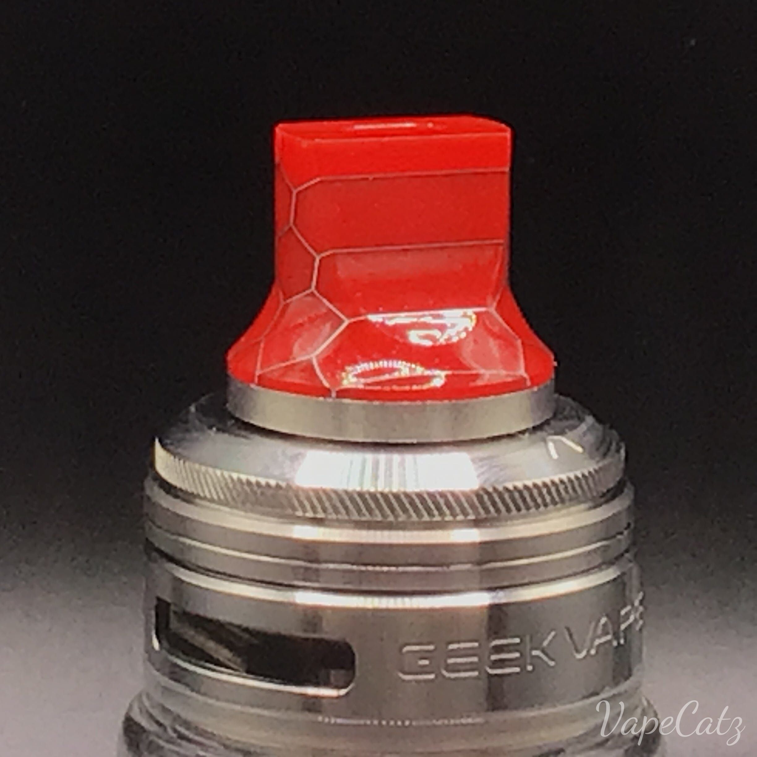 810 and 510 Drip Tip All in One! And a Slim-Slotted Tip?!? T3 Vape Accessories 810 Drip Tip Red