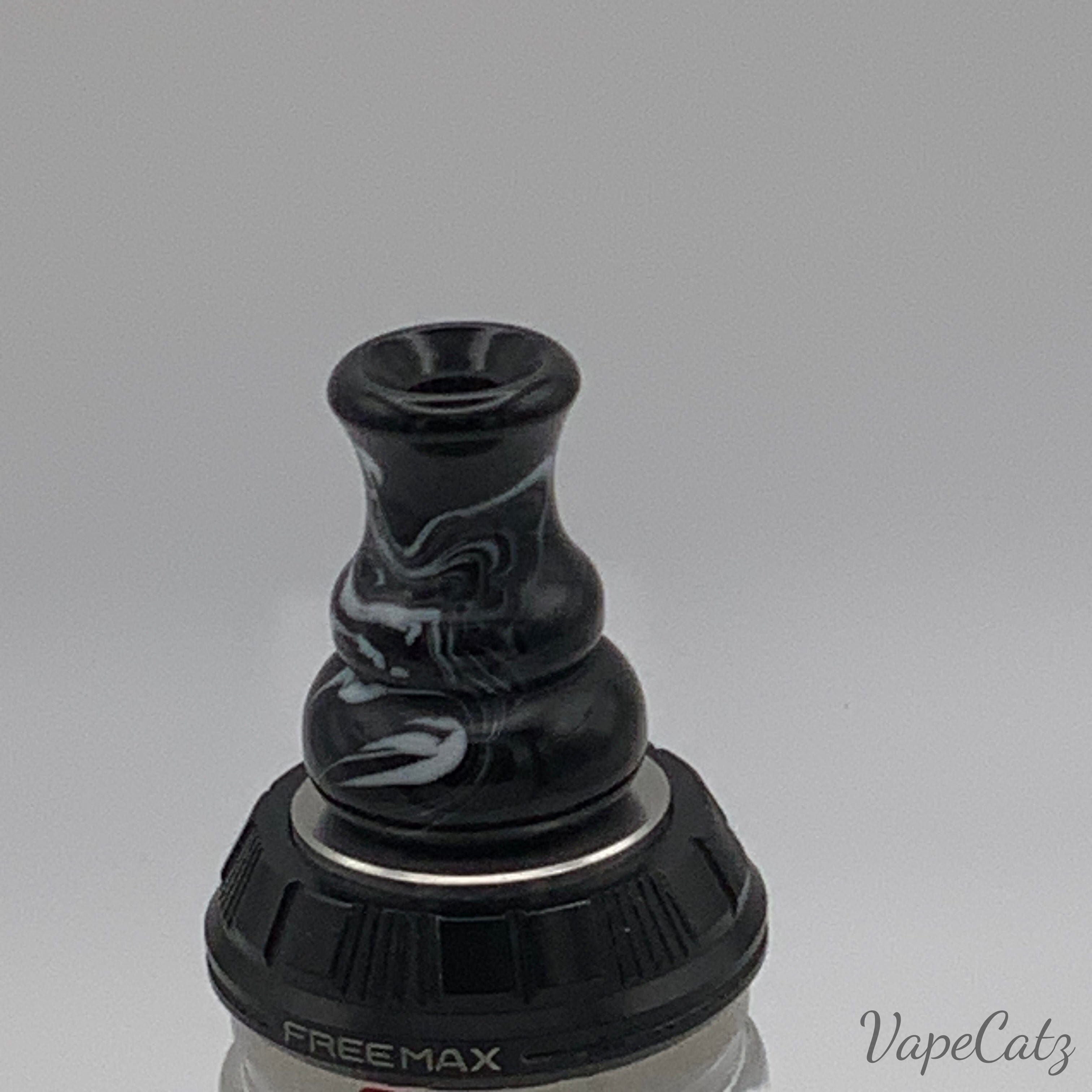810 Bubble Resin Drip Tip or Mouthpiece Y1 Vape Accessories 810 Drip Tip Black