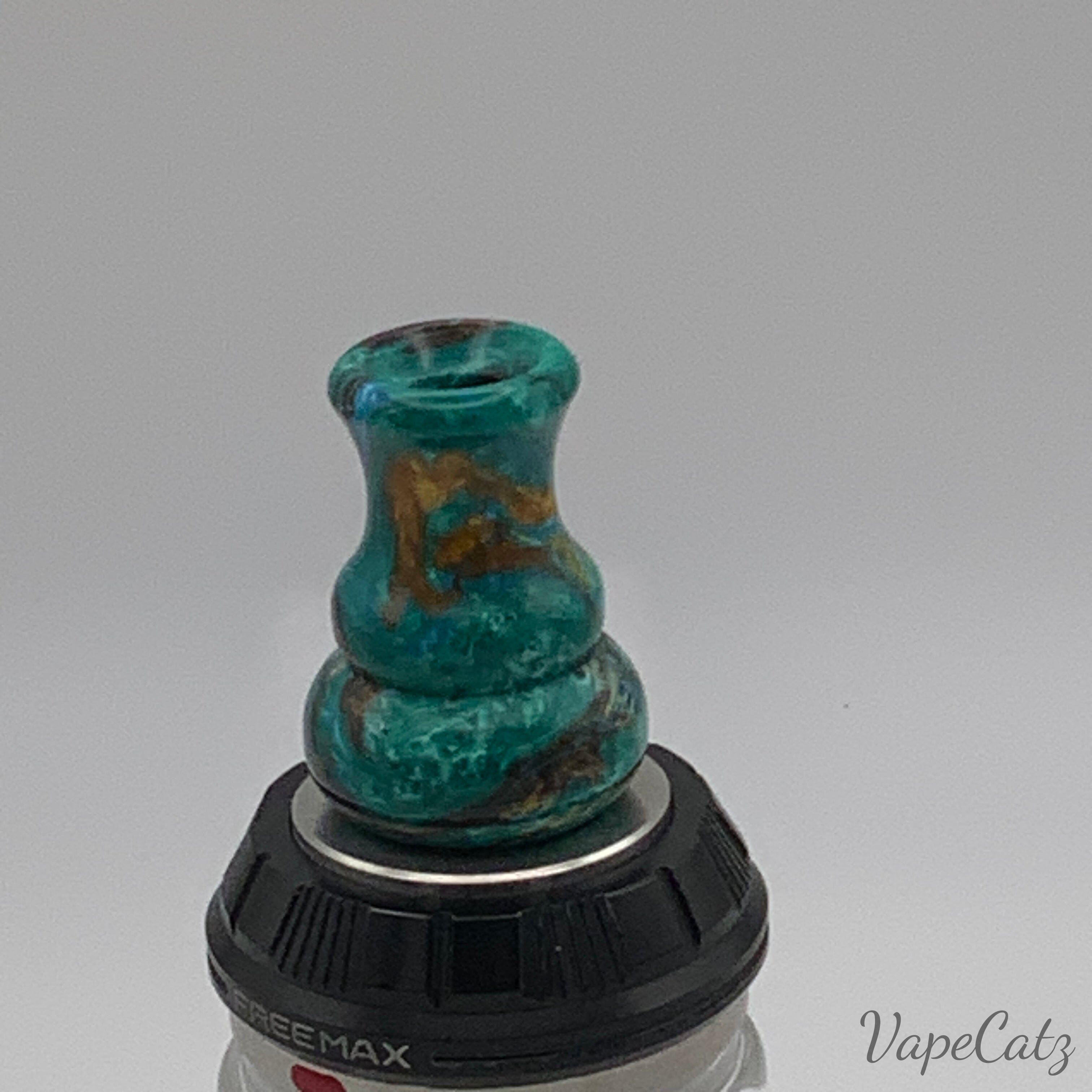 810 Bubble Resin Drip Tip or Mouthpiece Y1 Vape Accessories 810 Drip Tip Green