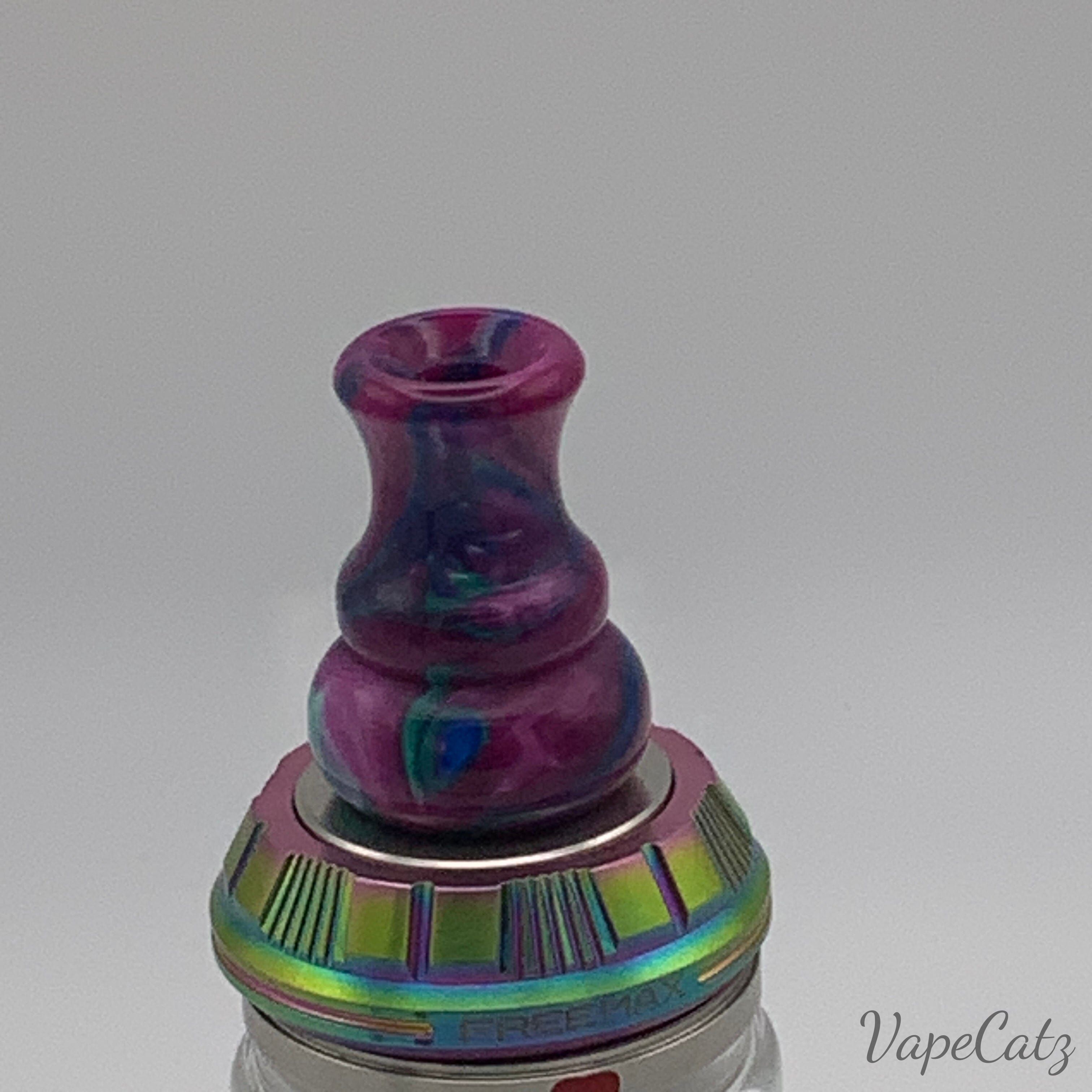 810 Bubble Resin Drip Tip or Mouthpiece Y1 Vape Accessories 810 Drip Tip Purple
