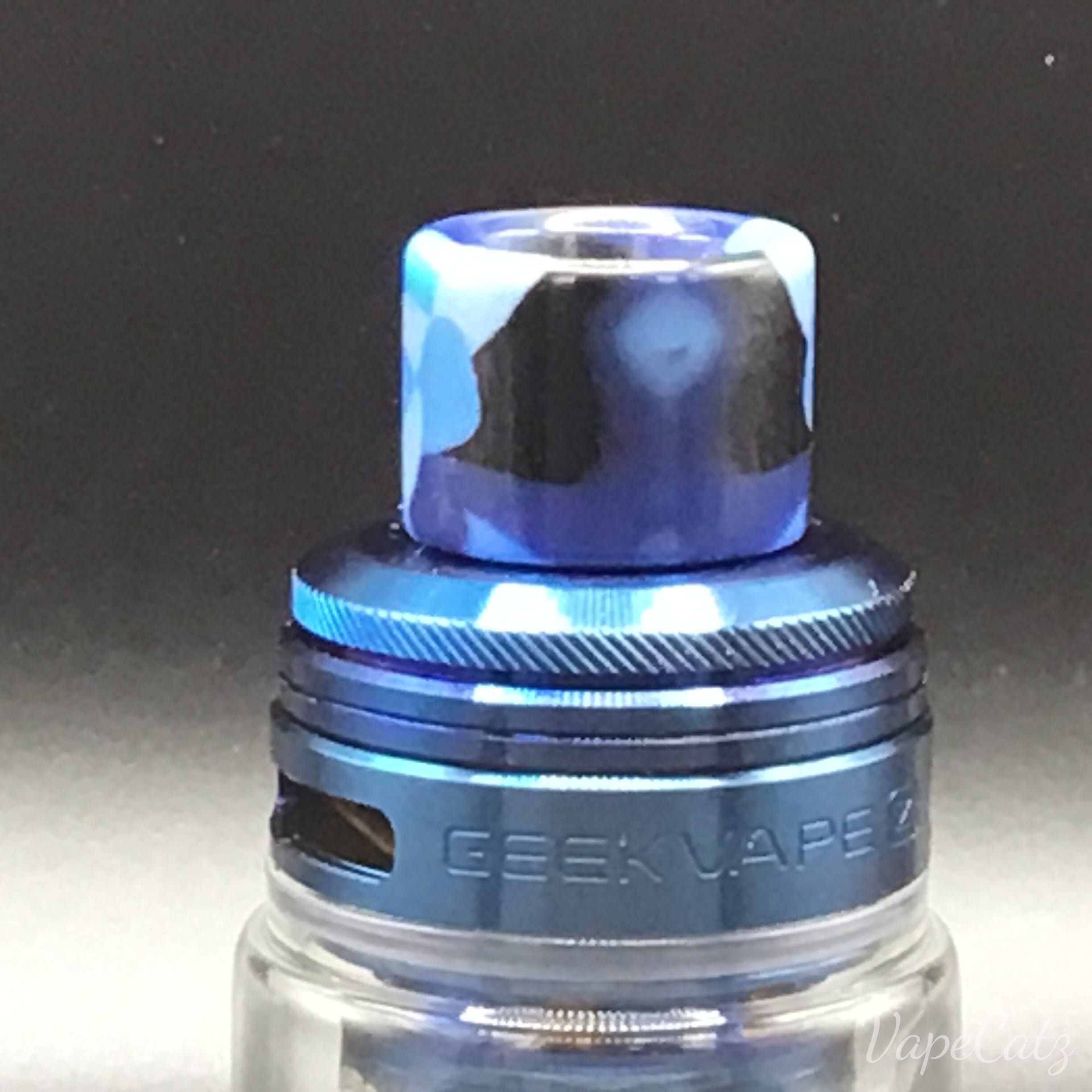 810 Camo Colored Drip Tip T4 Vape Accessories 810 Drip Tip Blue Camo