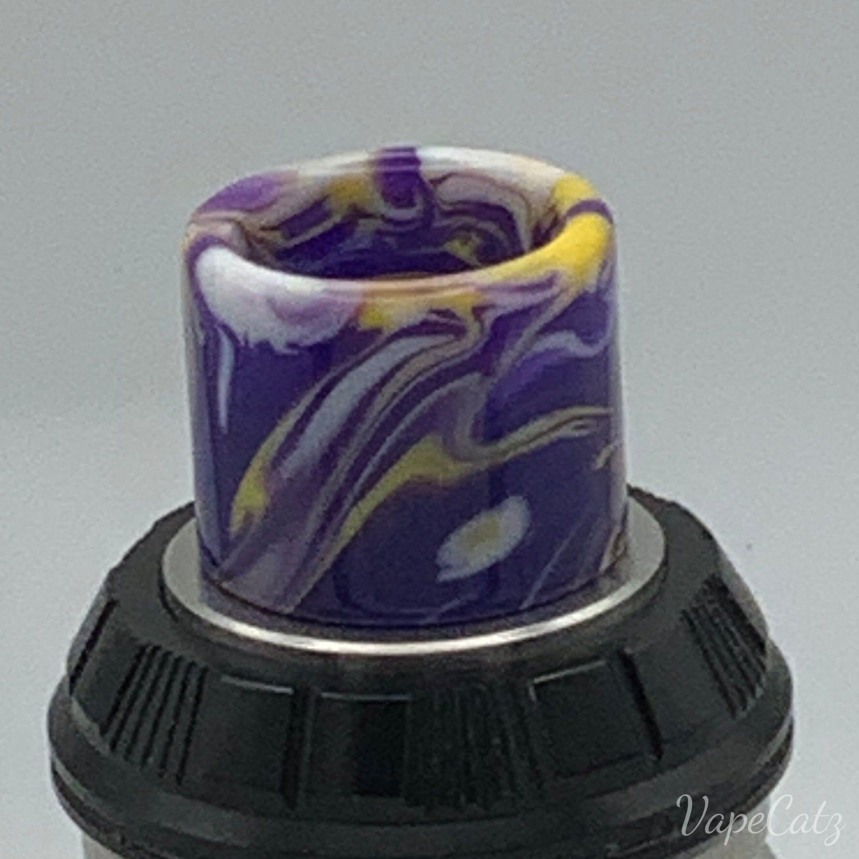 810 Drip Tip Aleader 810 Drip Tip - Standard Wide Bore - Lots of Colors!! YA2 Vape Accessories 810 Drip Tip Purple with White & Yellow