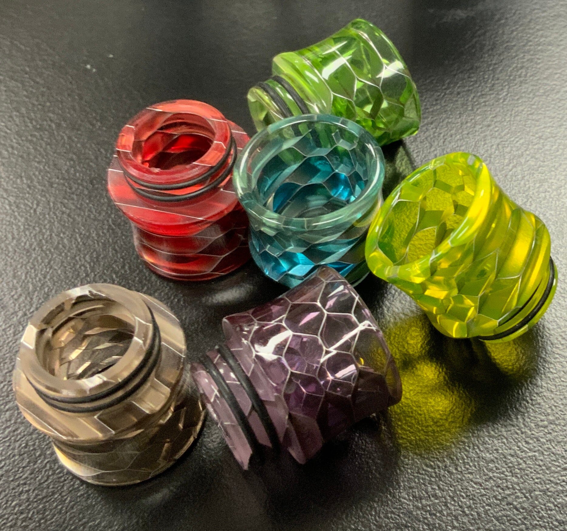 810 Drip Tip Concave and comfy - so many color options.. and more .. T12 Vape Accessories 810 Drip Tip