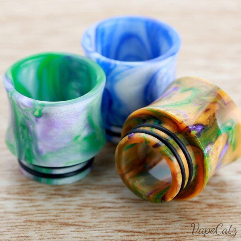 810 Drip Tip Concave and comfy - so many color options.... T23 Vape Accessories 810 Drip Tip