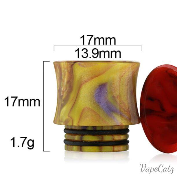 810 Drip Tip Concave and comfy - so many color options.... T23 Vape Accessories 810 Drip Tip