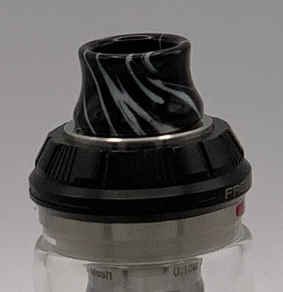 810 Drip Tip - Short Curvy and Smooth Resin V15 Vape Accessories 810 Drip Tip Black Mix