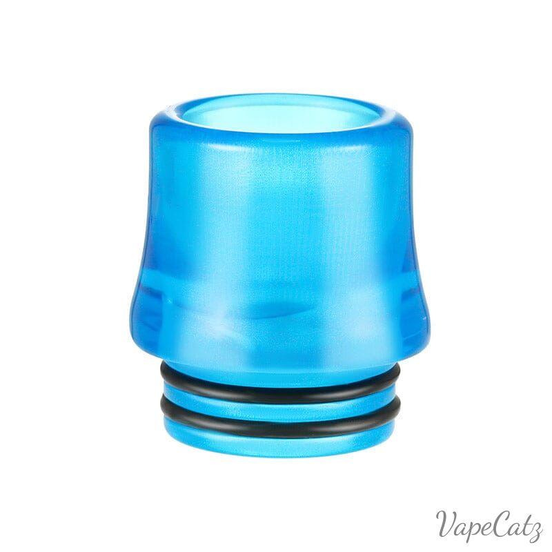 810 Drip Tip Short Volcano Tips - So Many Colors! BK1 Vape Accessories 810 Drip Tip Blue