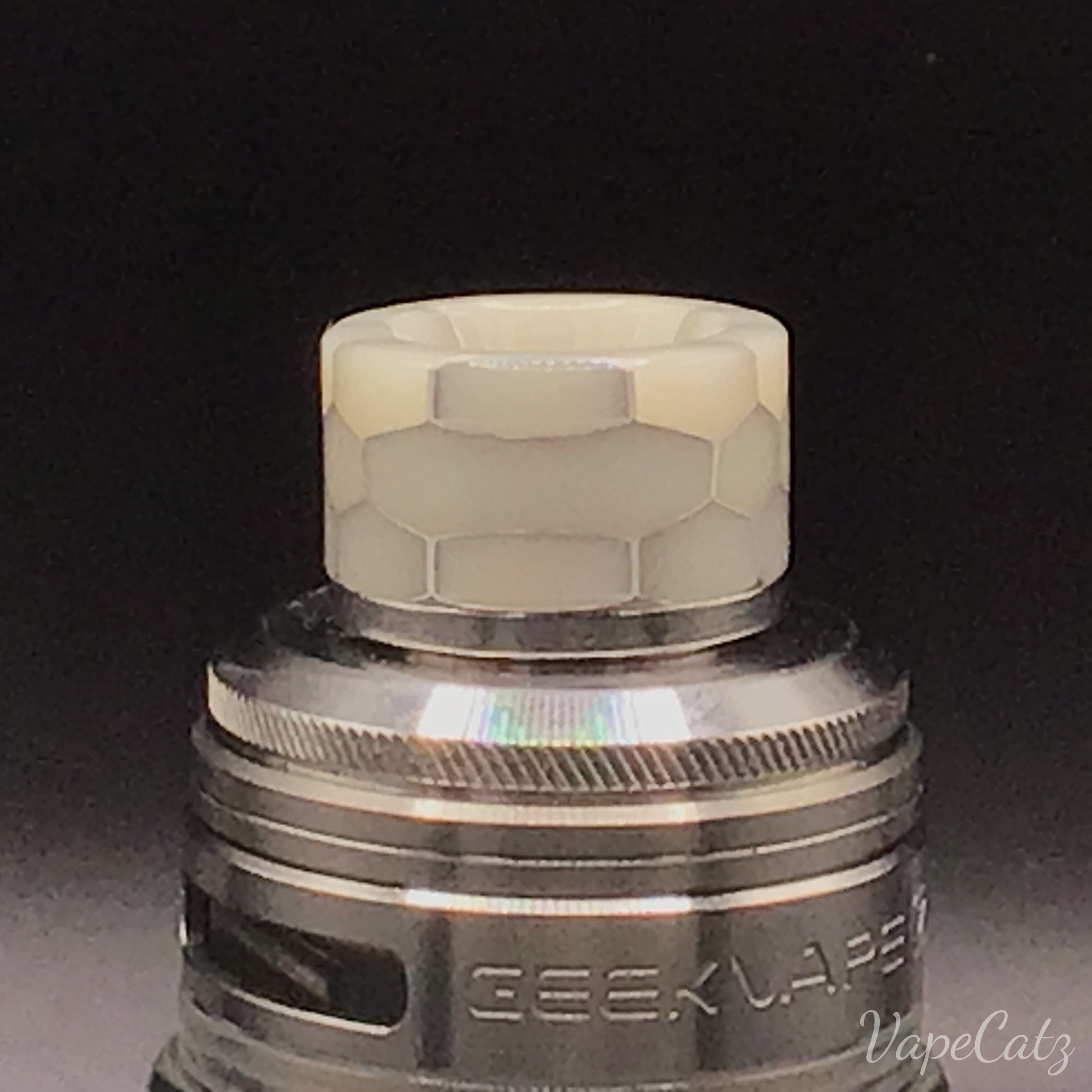 810 Drip Tip Stainless and Resin with Cobra design T9 Vape Accessories 810 Drip Tip White