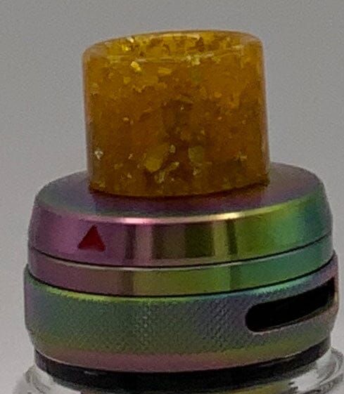 810 Drip Tip - Standard Wide Bore - Lots of Colors!! T16 Vape Accessories 810 Drip Tip Gold glitter