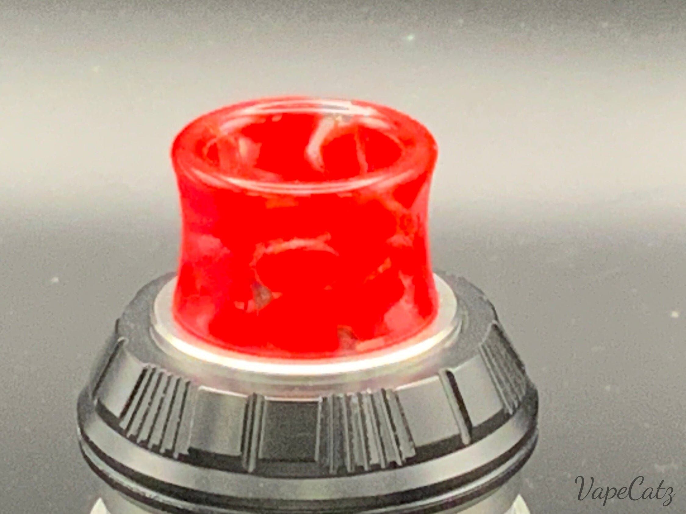 810 Drip Tip Wide Bore Concave Glittery Drip Tip or Mouth Piece T20 Vape Accessories 810 Drip Tip Red
