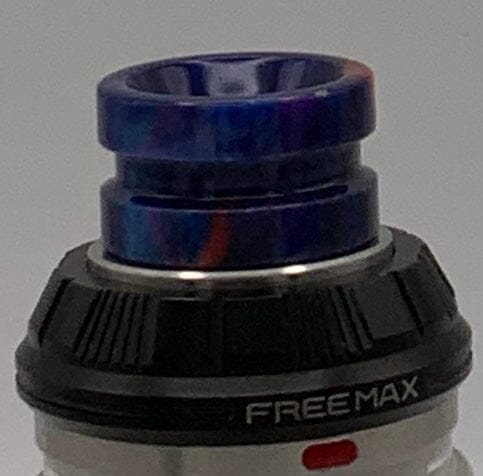 810 Drip Tip - Wide Bore with barrel rings V23 Vape Accessories 810 Drip Tip Purple Mix