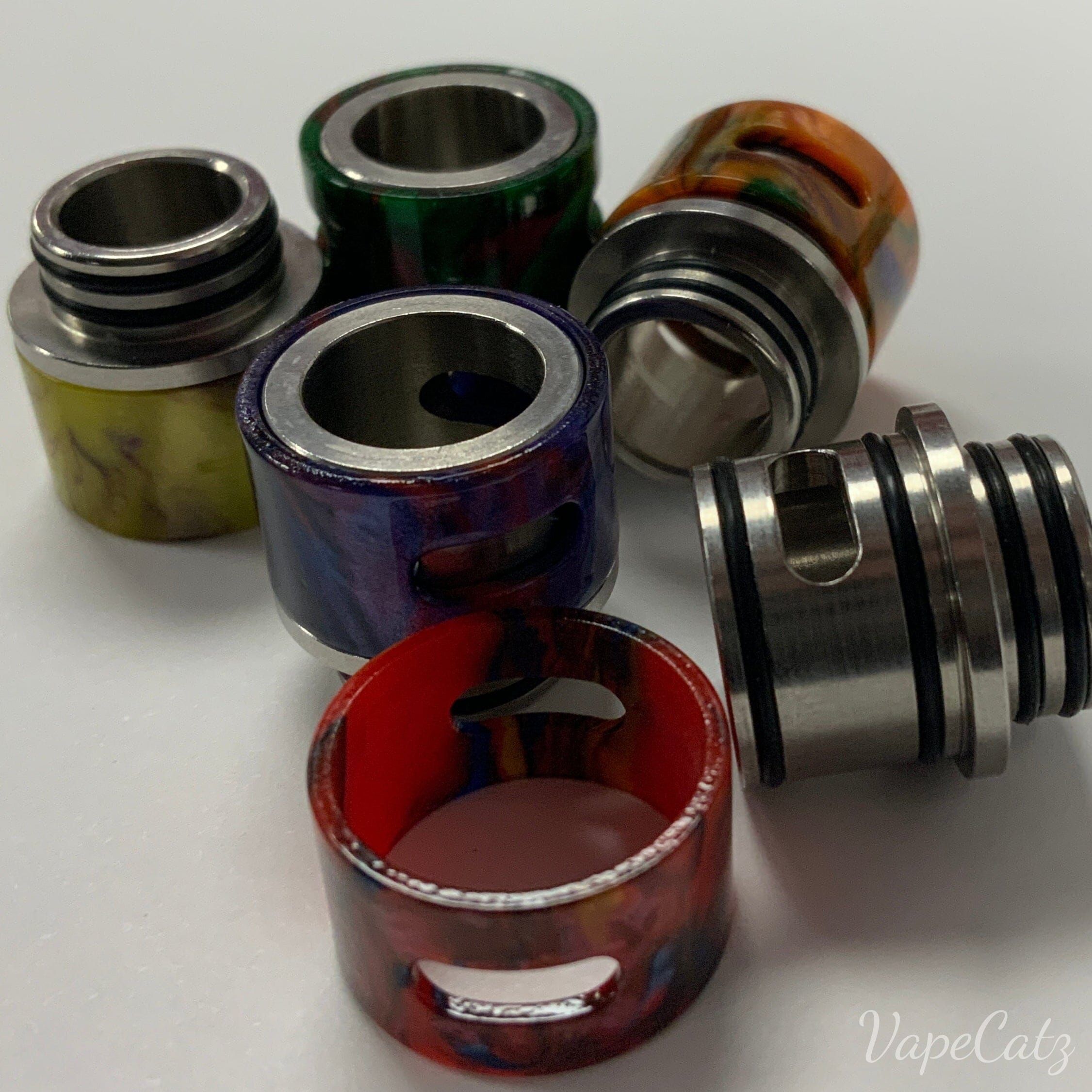 810 Epoxy Resin Drip Tip Great colors & Air Flow! T15 Vape Accessories 810 Drip Tip