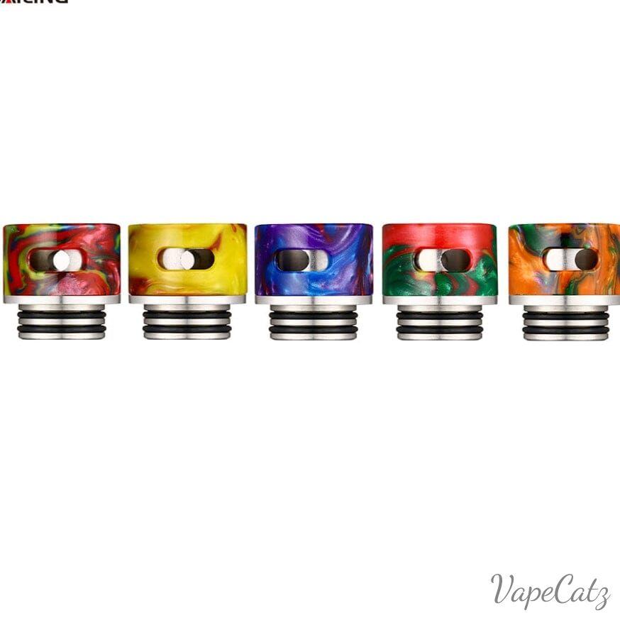 810 Epoxy Resin Drip Tip Great colors & Air Flow! T15 Vape Accessories 810 Drip Tip