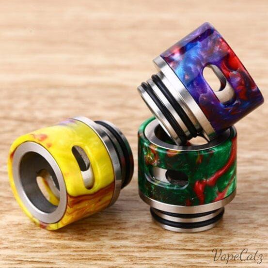 810 Epoxy Resin Drip Tip Great colors & Air Flow! T15 Vape Accessories 810 Drip Tip