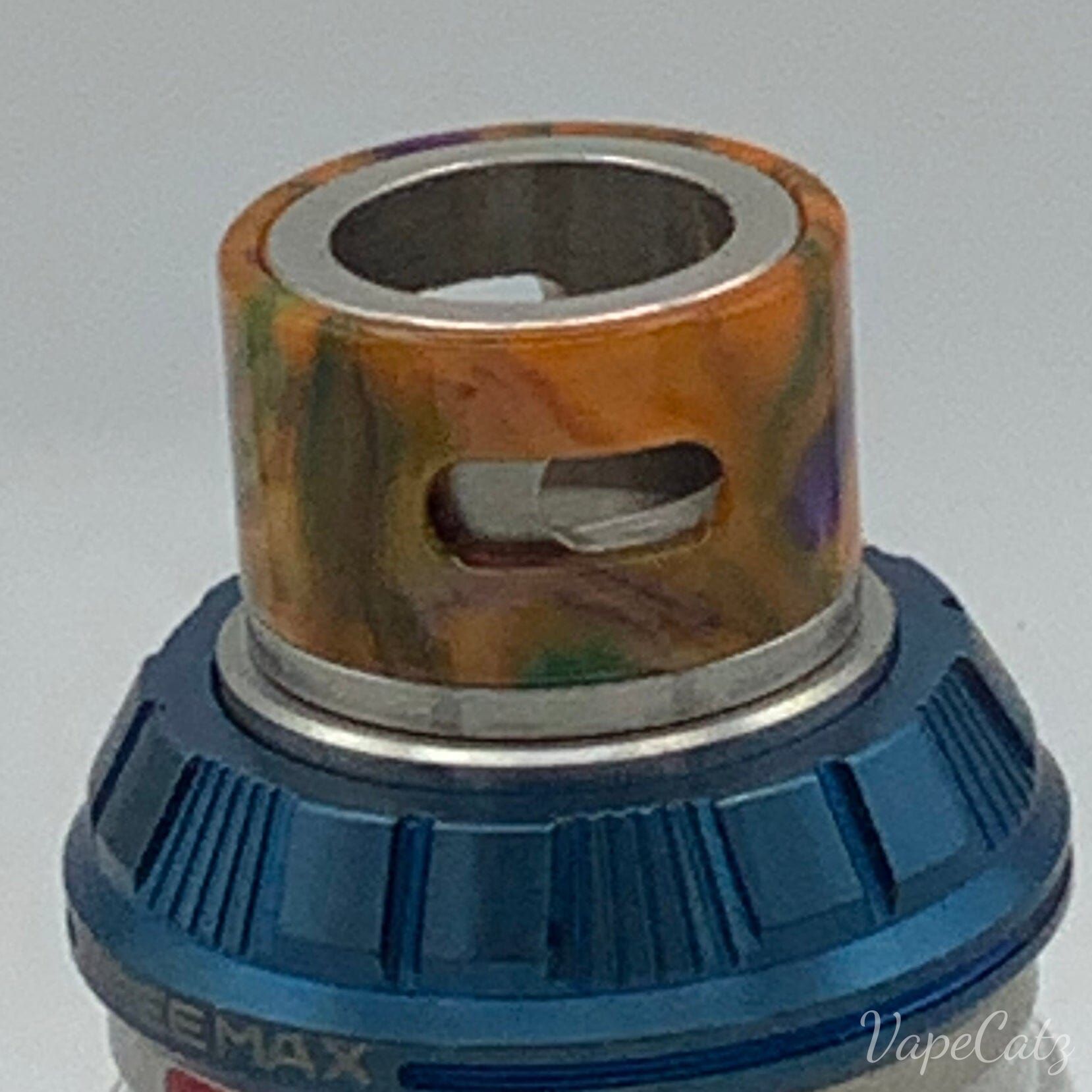 810 Epoxy Resin Drip Tip Great colors & Air Flow! T15 Vape Accessories 810 Drip Tip Orange with Green