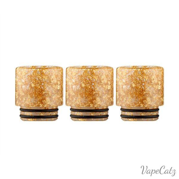 810 Gold or Silver Glitter Tip T25 Vape Accessories 810 Drip Tip